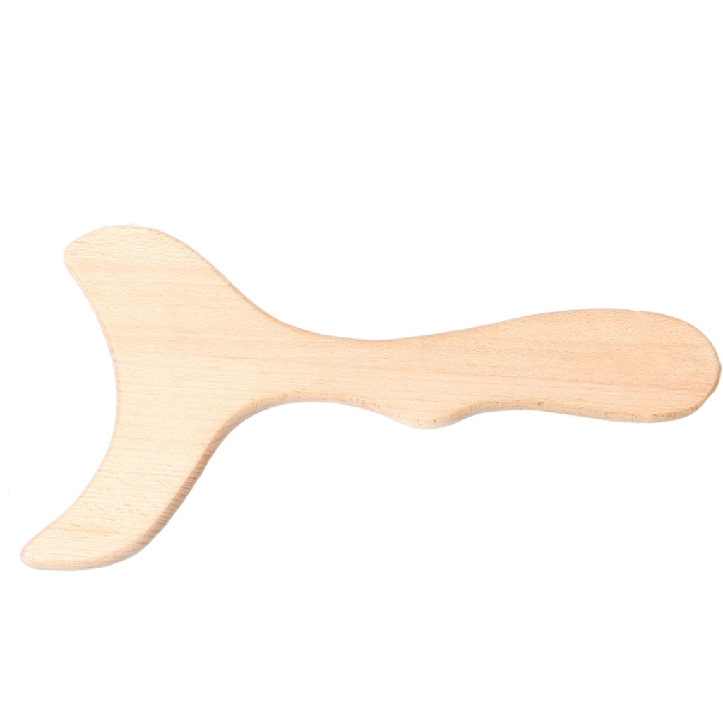 Wooden Body Massage Scraping Board Gua Sha for Neck Shoulder Back Leg Arm Fish Tail Shaped