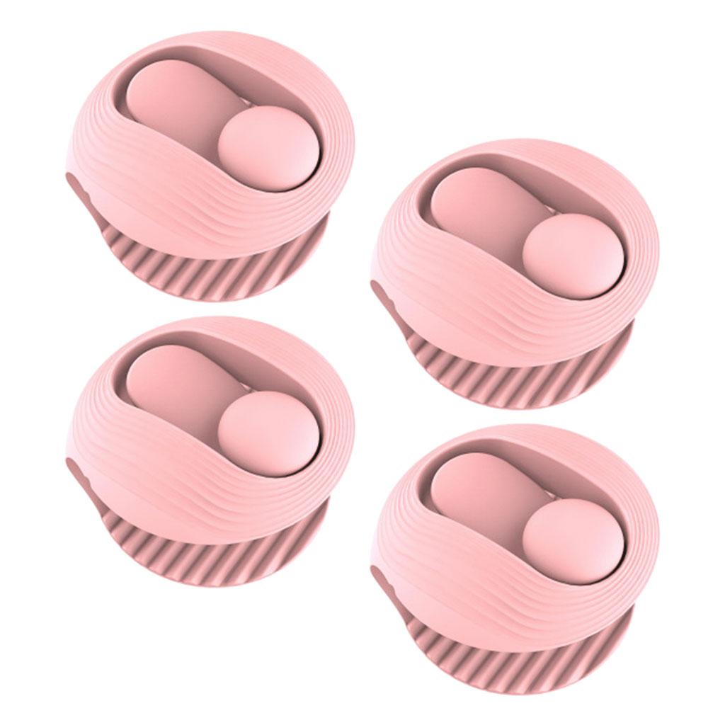 Bed Cover Grippers Fasteners Clips Slip-Resistant for Winter Quilts Clothes dark pink