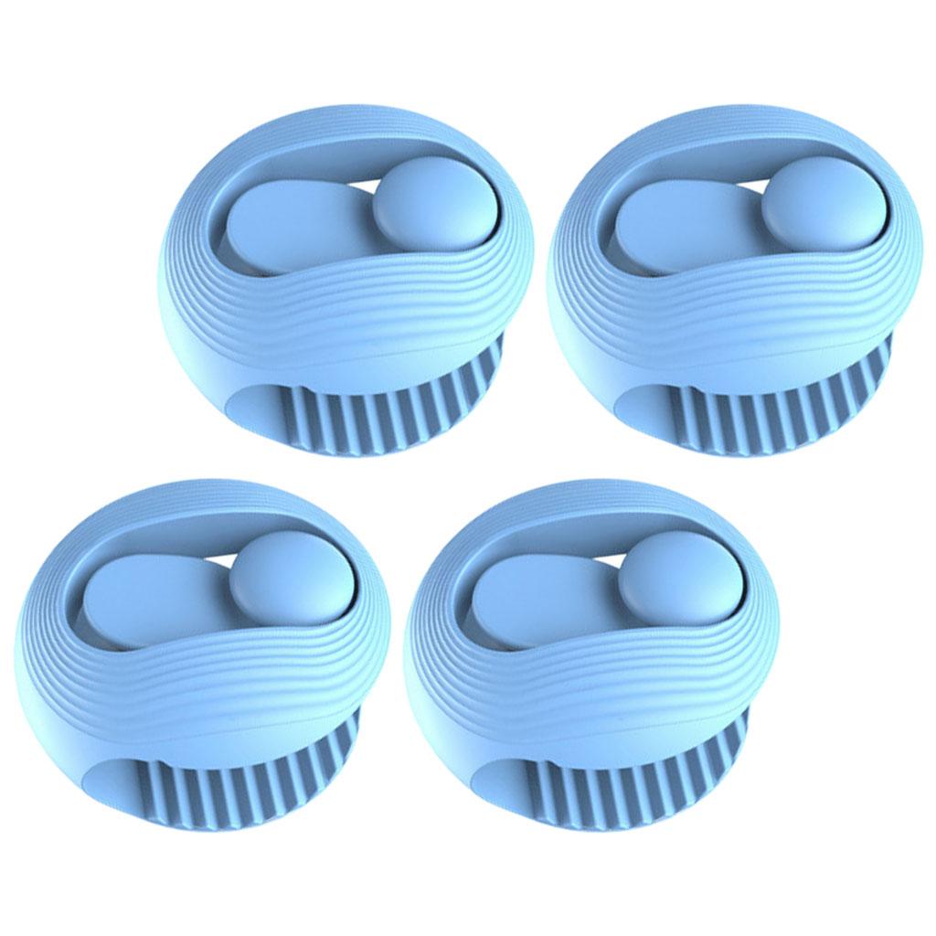 Bed Cover Grippers Fasteners Clips Slip-Resistant for Winter Quilts Clothes blue