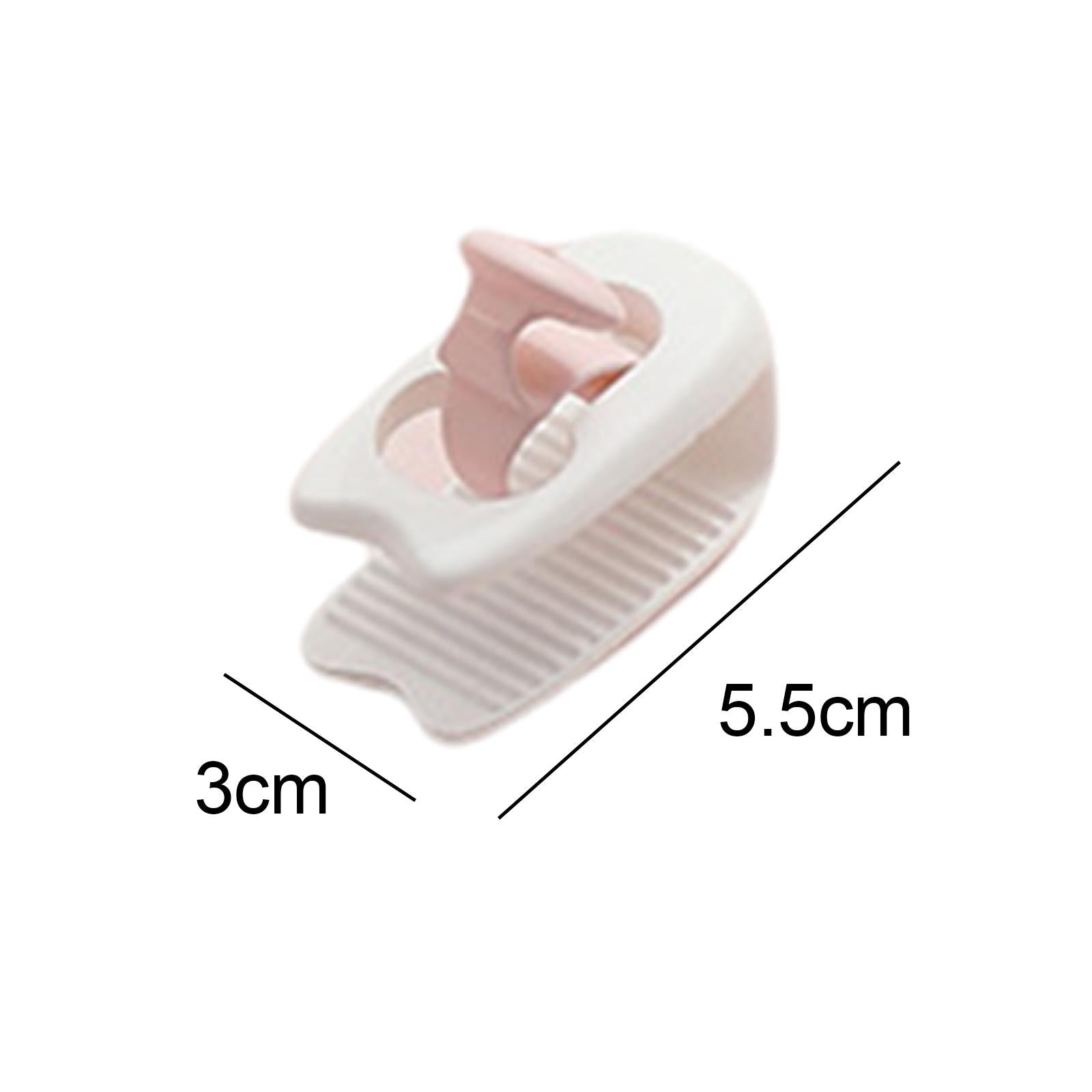 4 PCS Blanket Grippers Quilt Non-Slip Adjustable Mattress Bear Clip Fastener white