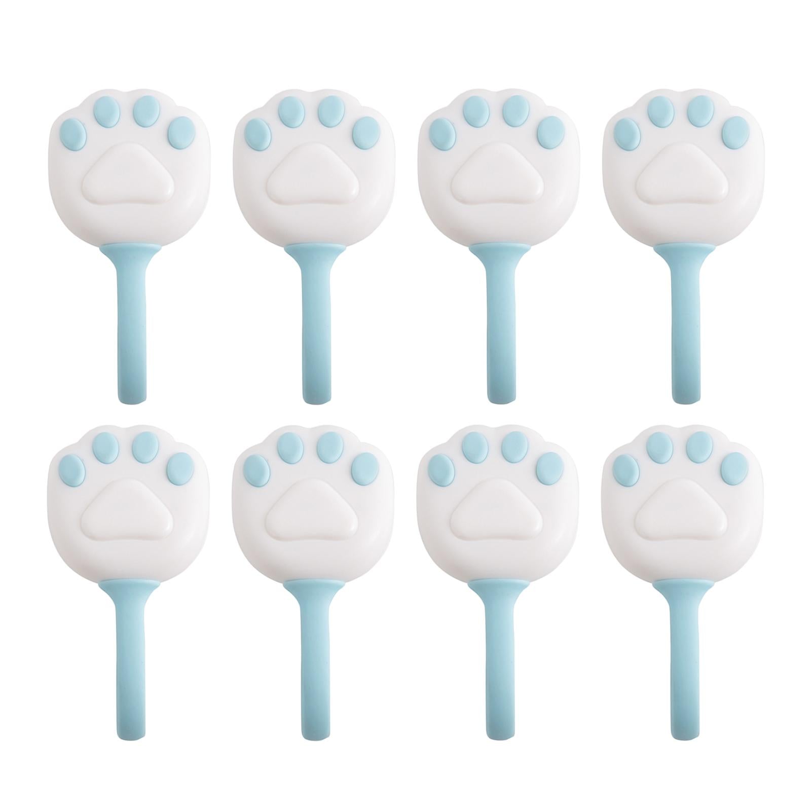 8Pcs Non-Slip Quilt Fixer Clip Quilt Clips Holder Fastener for Bed Duvet Blue