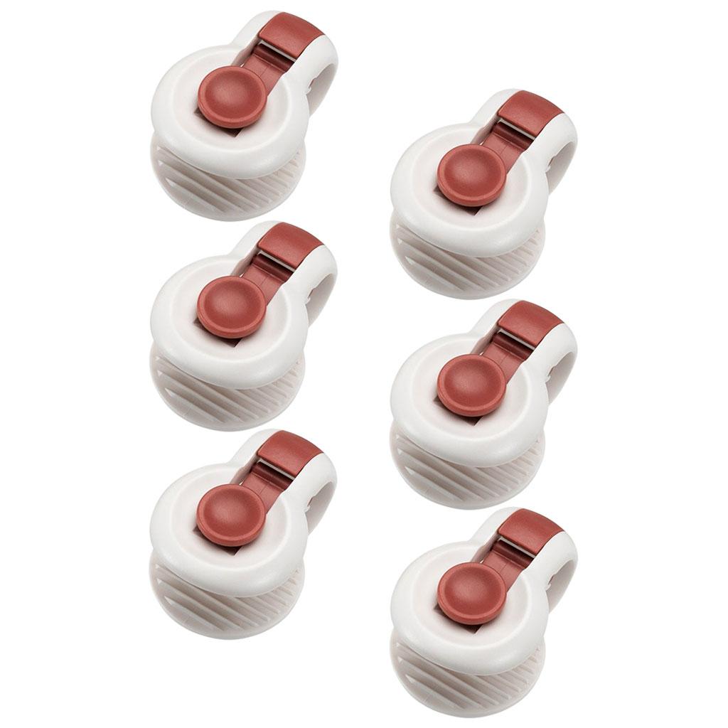 6Pcs Duvet Cover Clip Duvet Sheet Fixer Prevent Shifting Blankets Fastener red