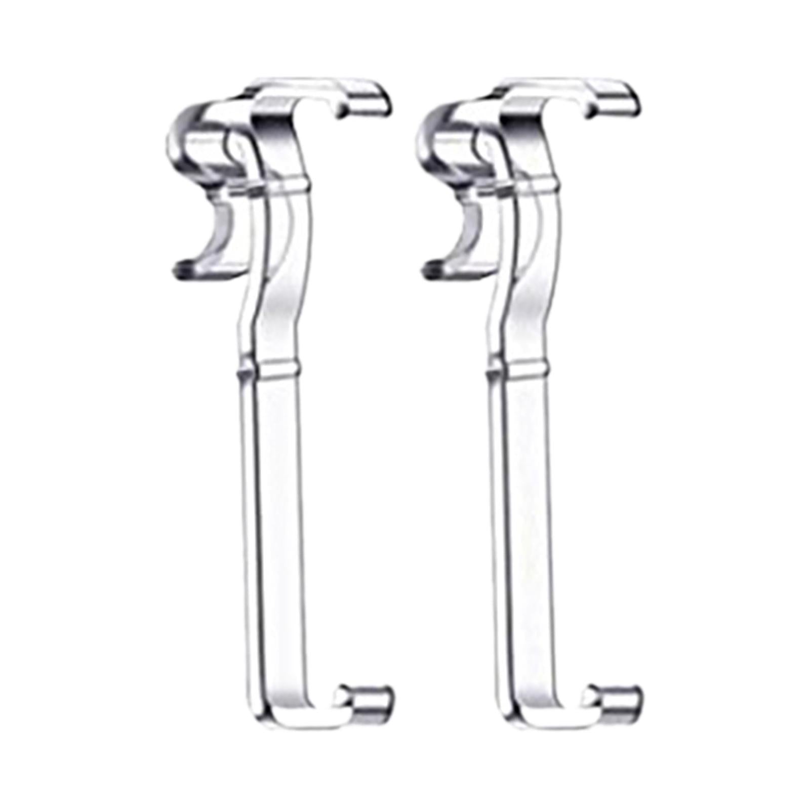 20 Pack Blind Clips Decorative Replacements 3.25 inch Clear for Office