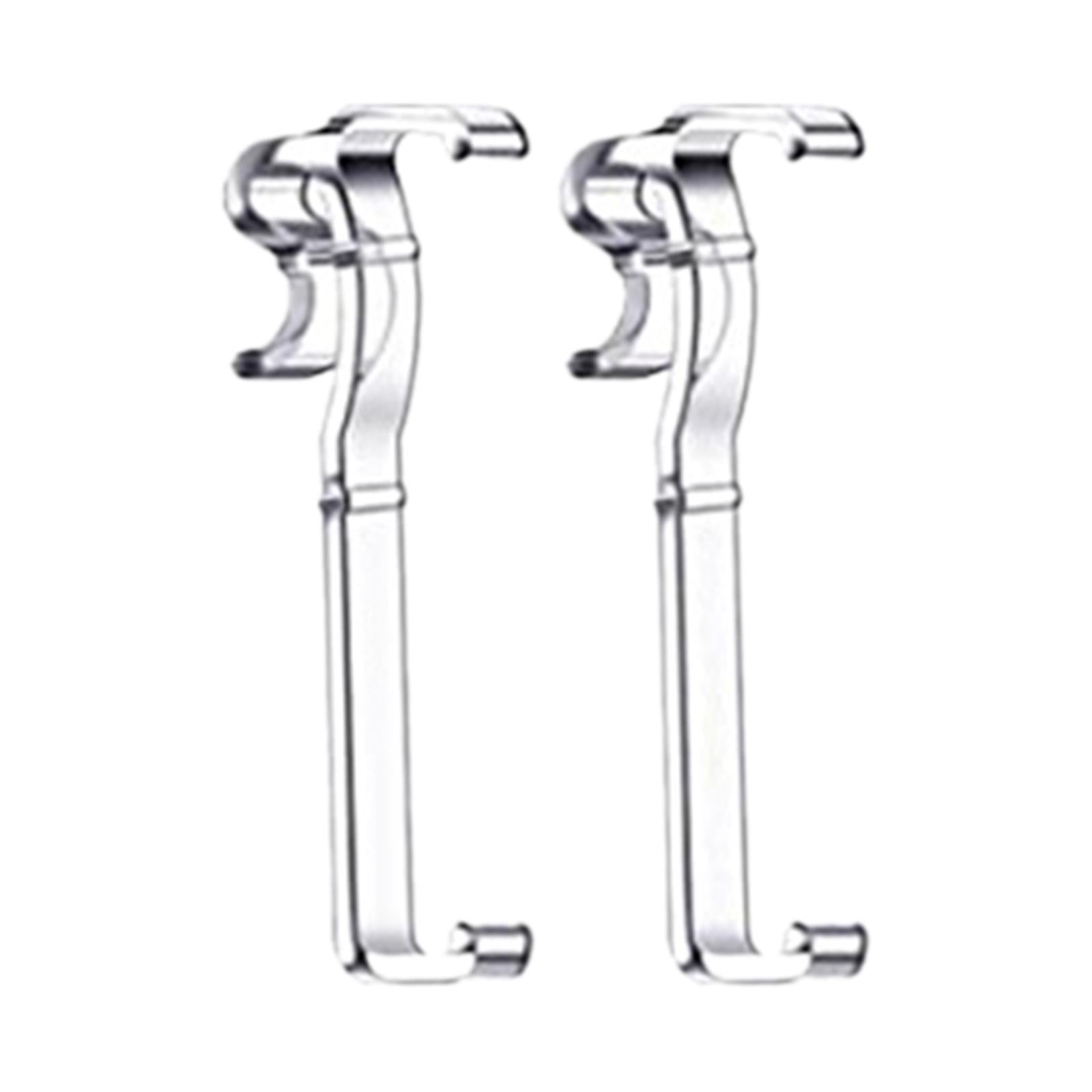 20 Pack Blind Clips Decorative Replacements 3.25 inch Clear for Office