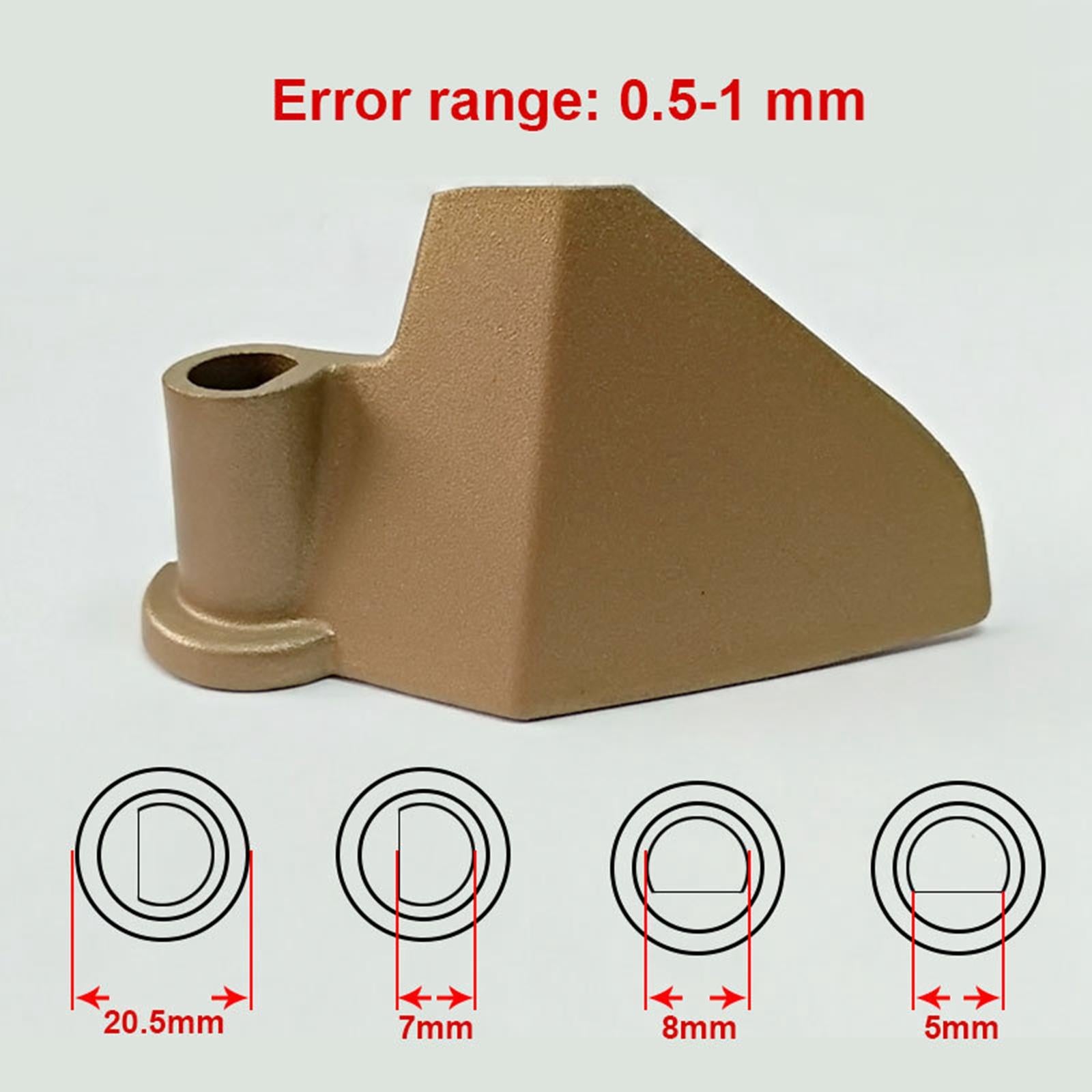 Aluminum Alloy Breadmaker Paddle Home for Breadmaker Machine Accessories