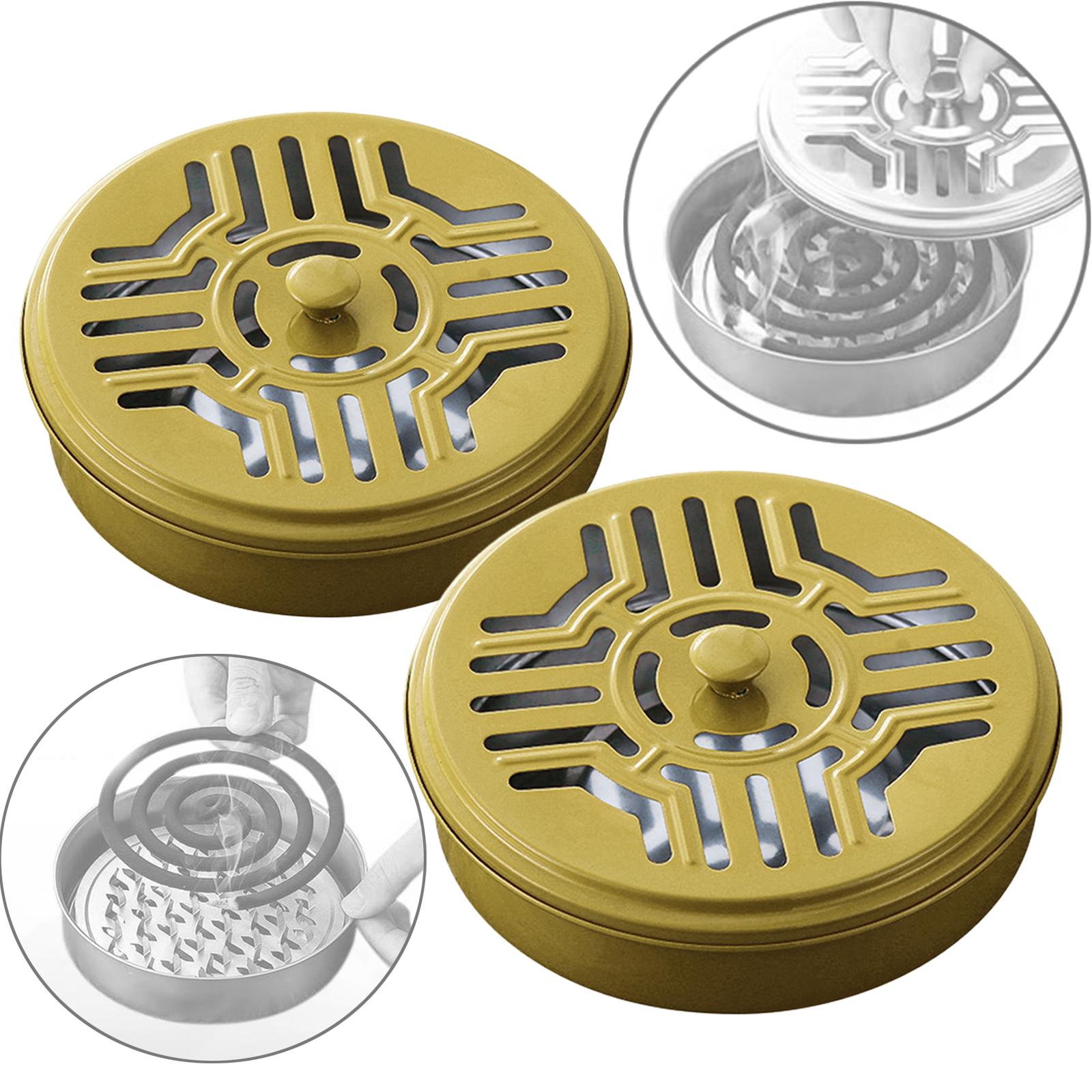Burner Coil Holder Coil Incense Burner for Camping Indoor  Green