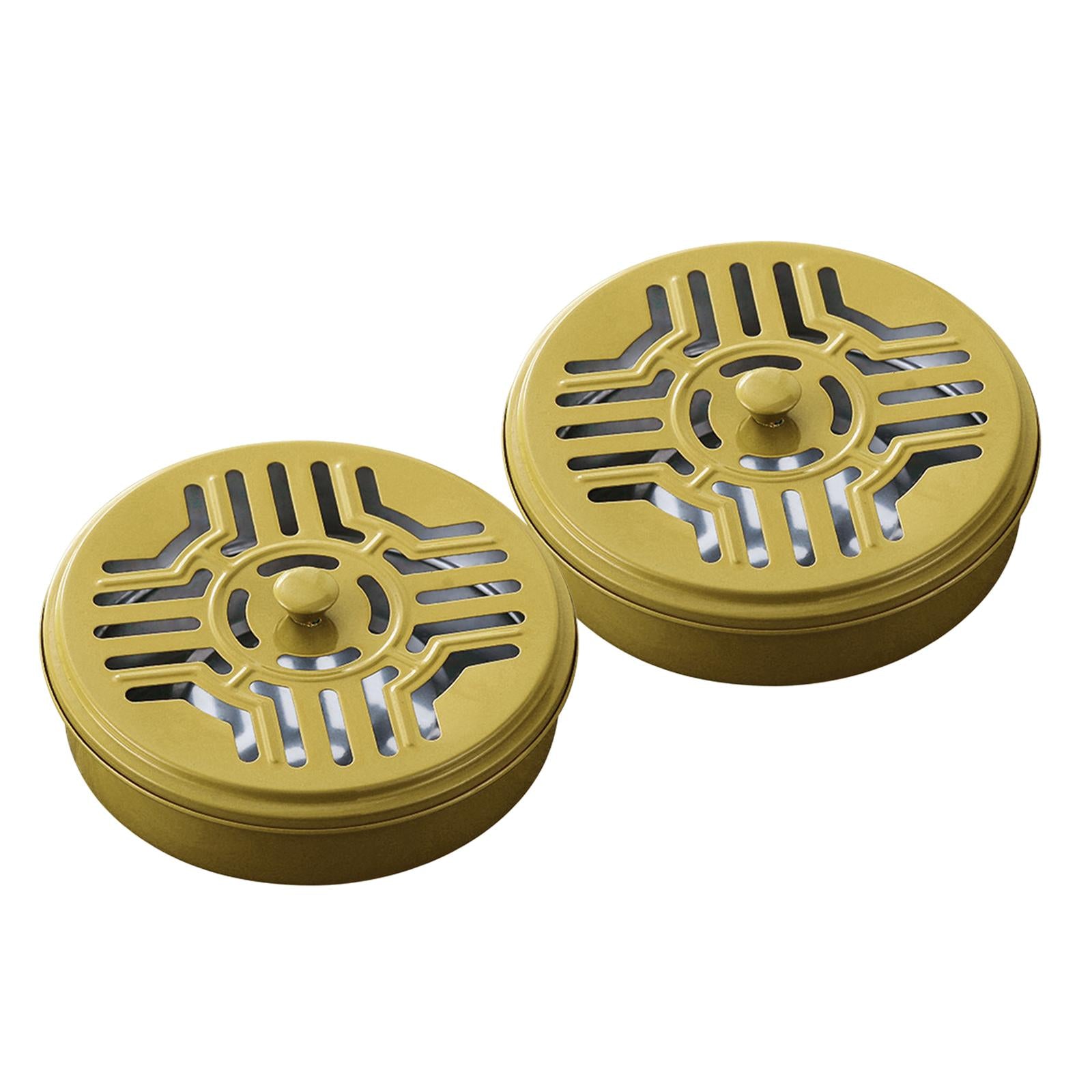 Burner Coil Holder Coil Incense Burner for Camping Indoor  Green