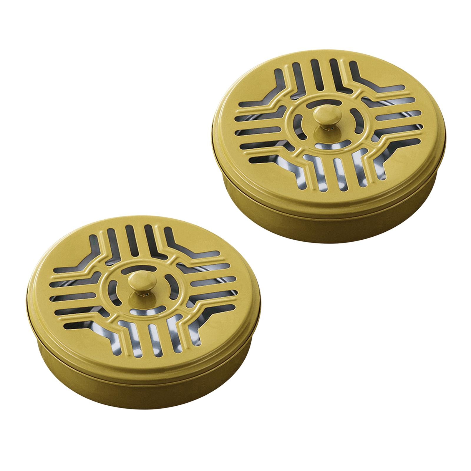 Burner Coil Holder Coil Incense Burner for Camping Indoor  Green