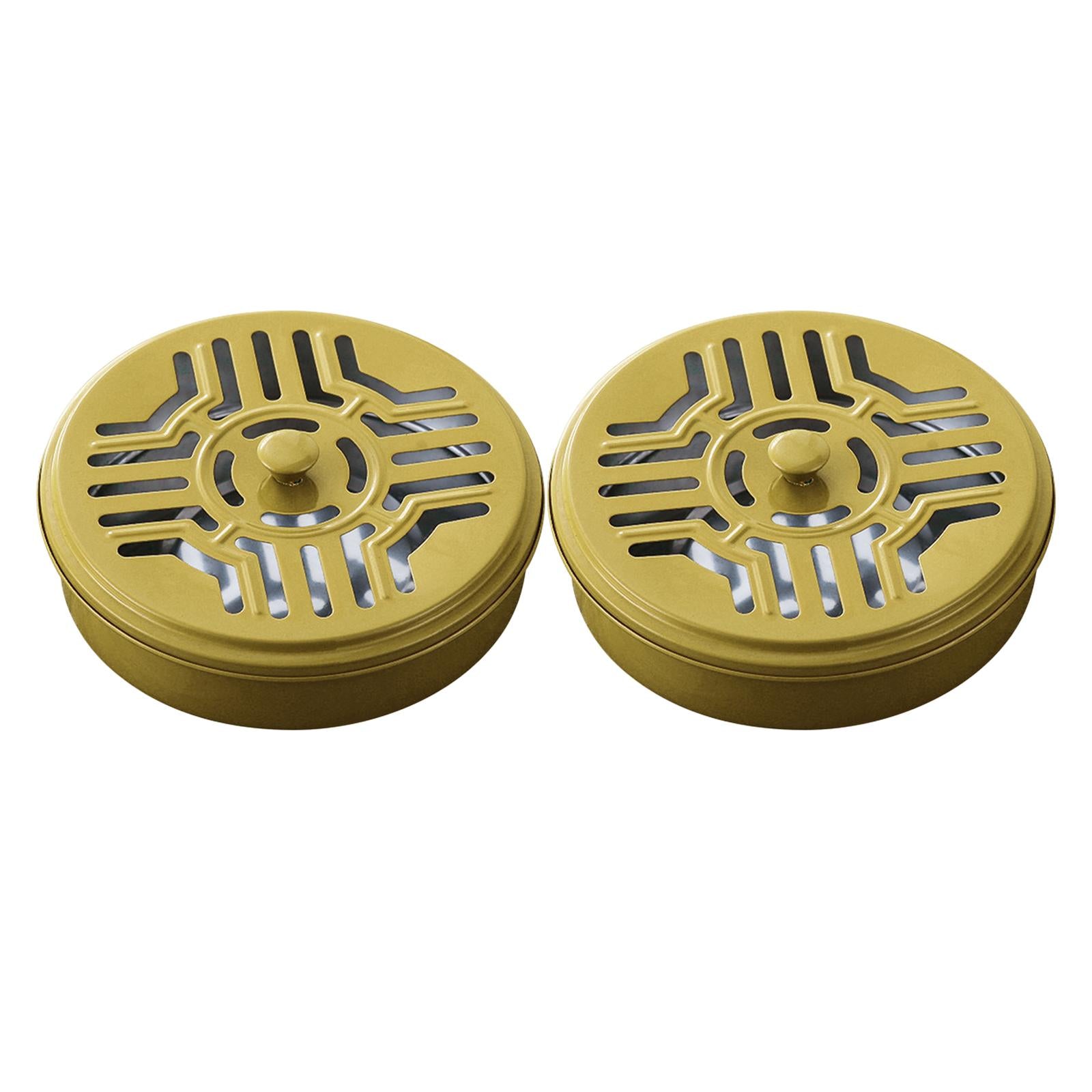 Burner Coil Holder Coil Incense Burner for Camping Indoor  Green