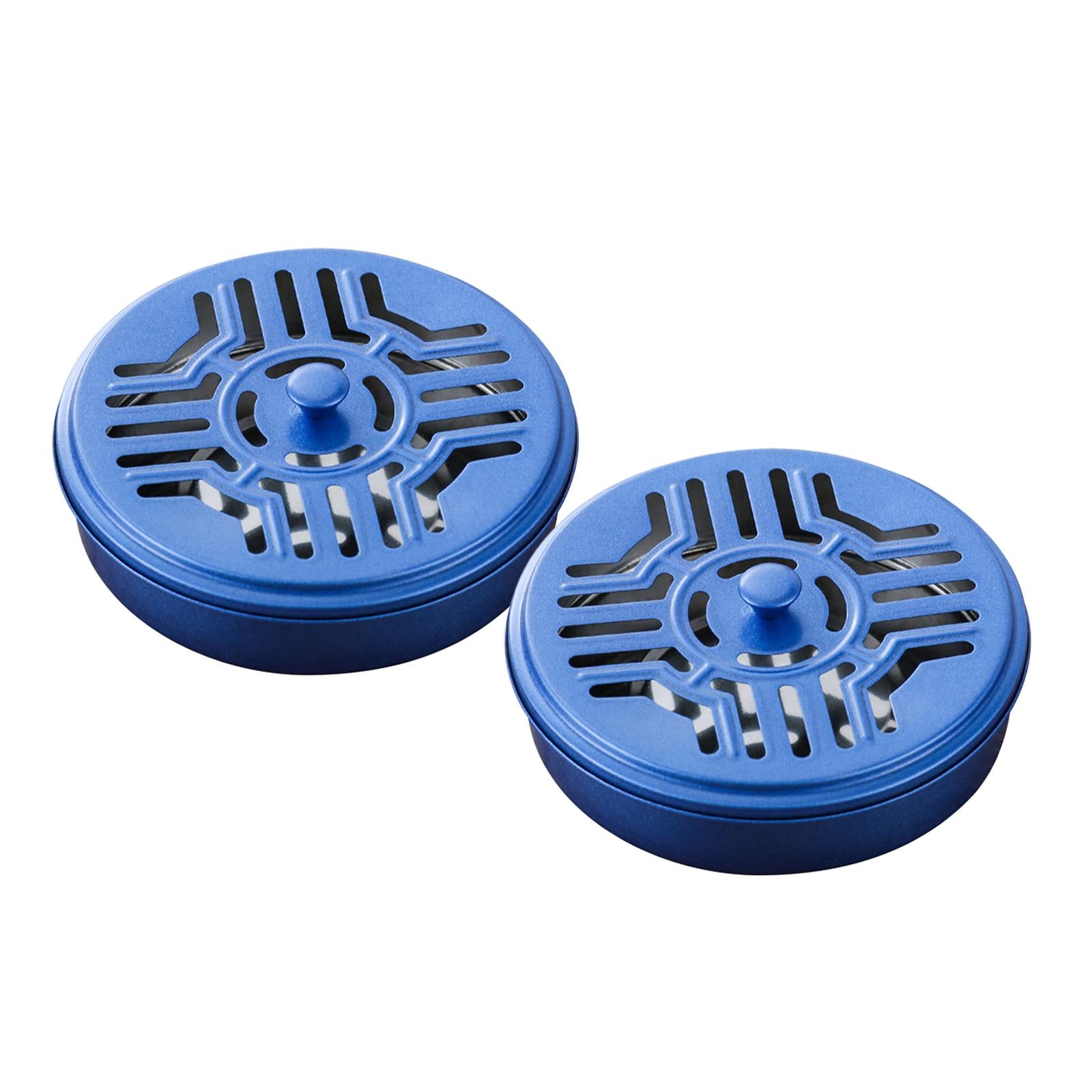Burner Coil Holder Coil Incense Burner for Camping Indoor  Blue