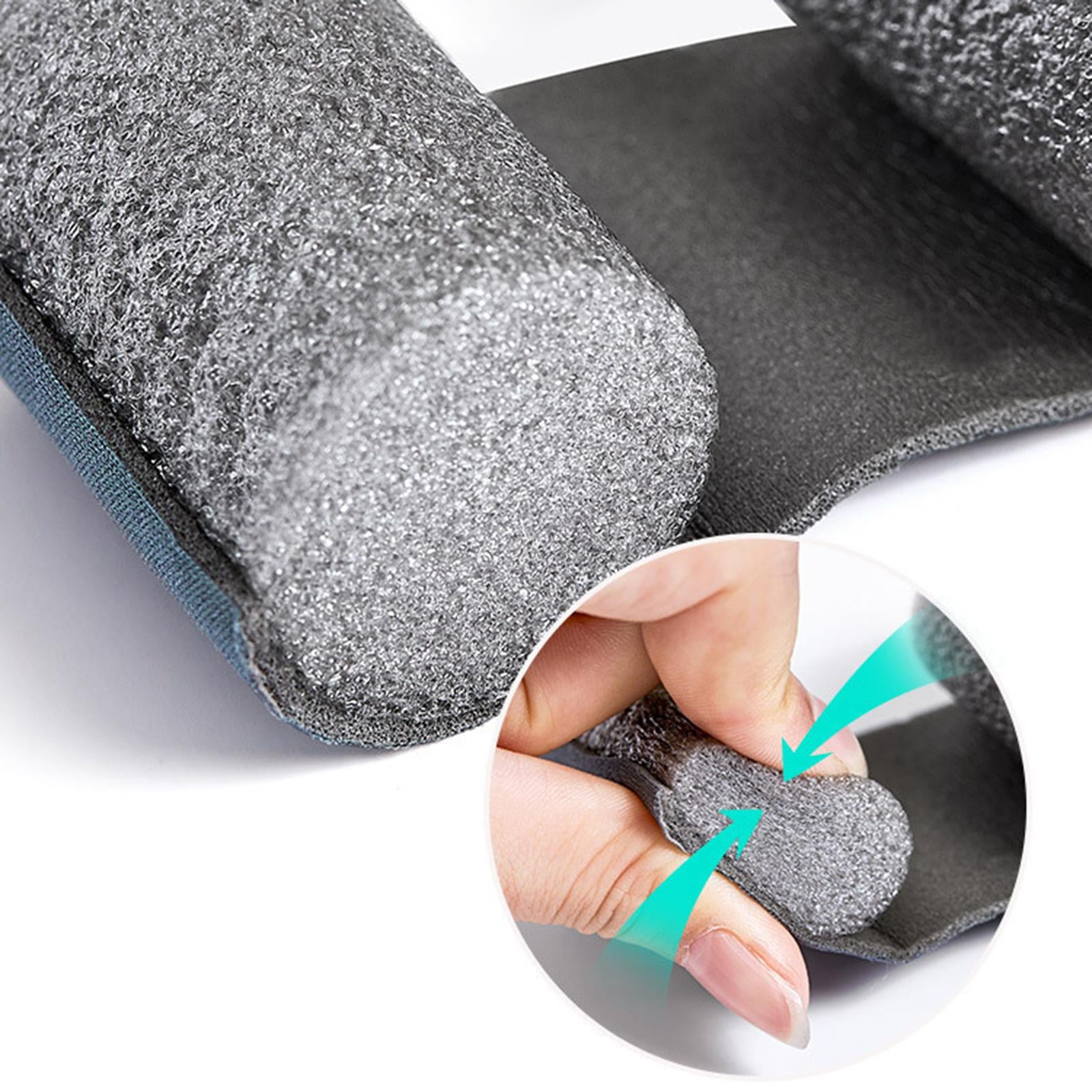 Door Draft Stopper Soundproof Anti Collision Durable Protector for Household Gray