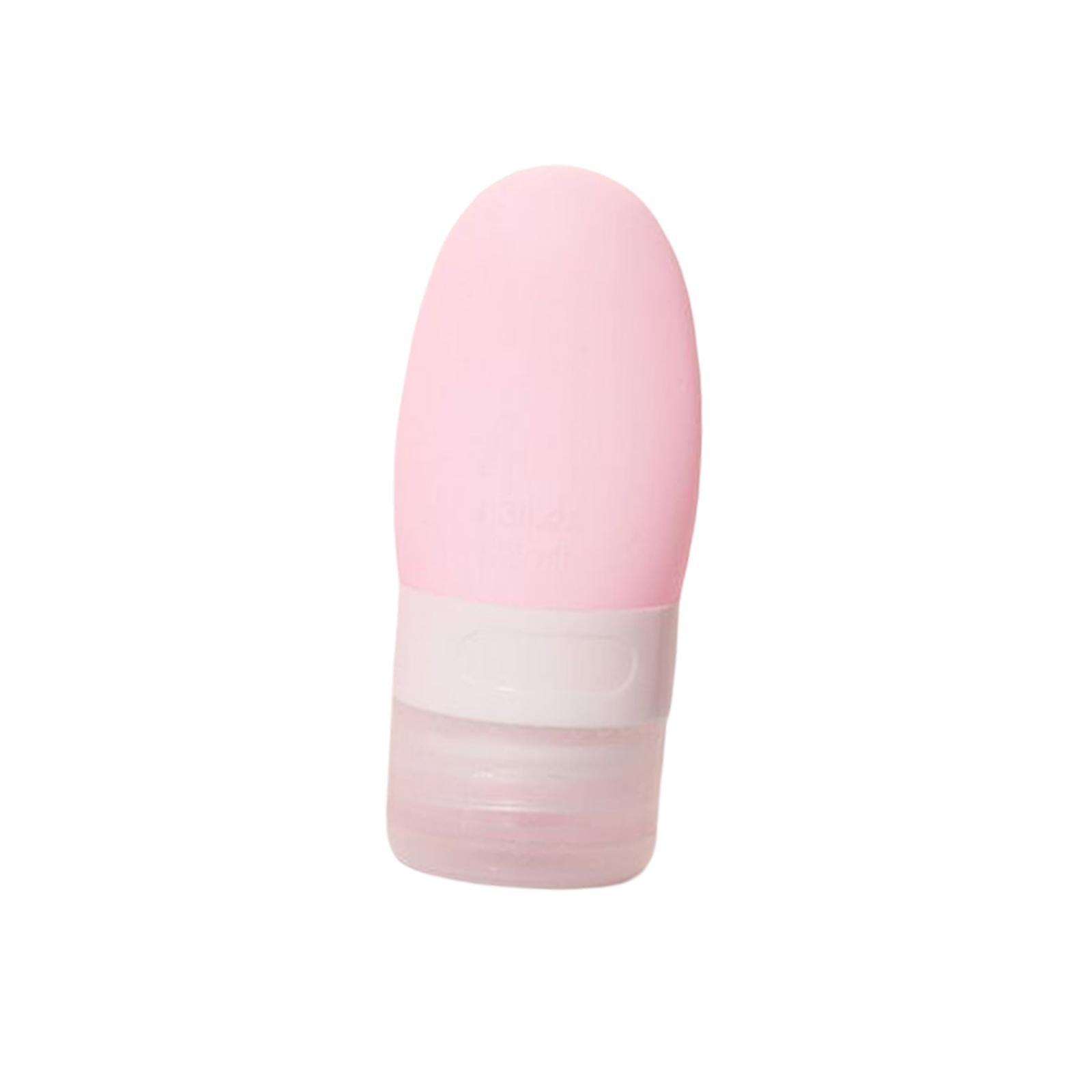 Travel Bottles Leakproof Squeezable Refillable for Shampoo Body Wash Liquids Pink