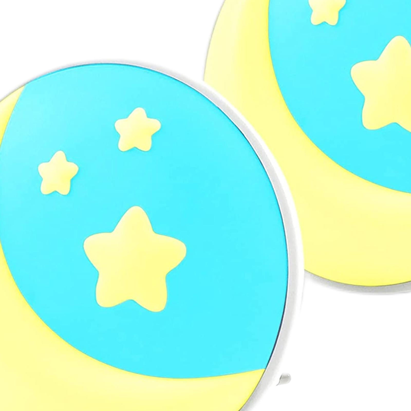 2Pcs Plug evening wall Mounted Environmental Friendly for Kitchen Yellow