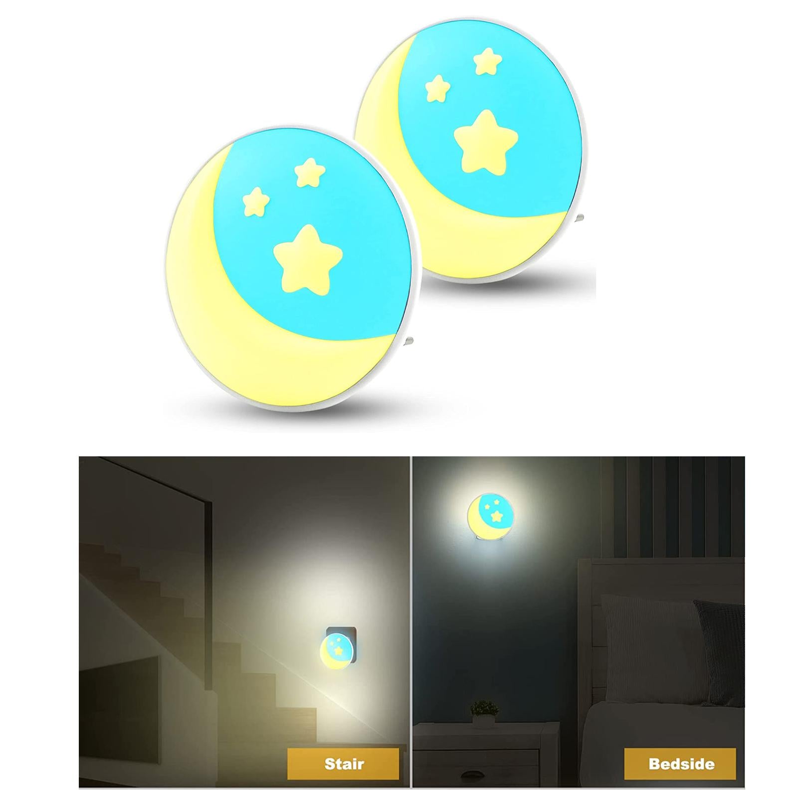 2Pcs Plug evening wall Mounted Environmental Friendly for Kitchen Yellow