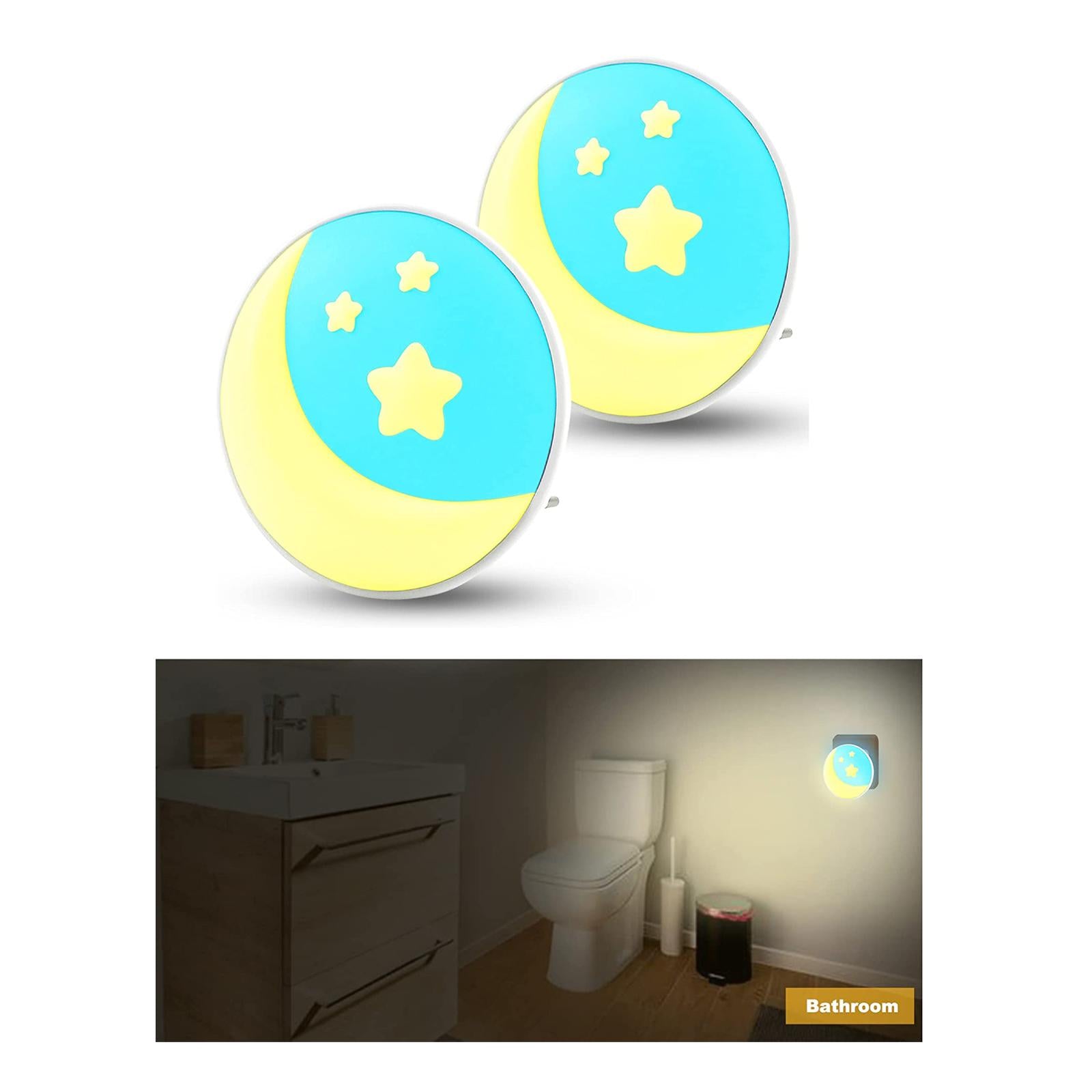 2Pcs Plug evening wall Mounted Environmental Friendly for Kitchen Yellow