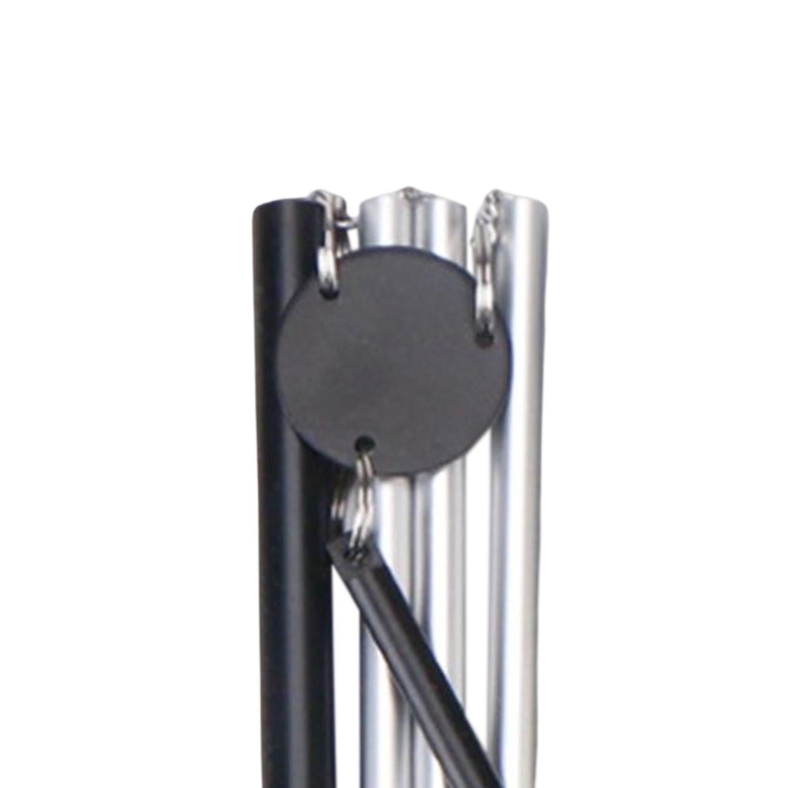 Collapsible Clothing Hanger Wardrobe Organizer Portable for Home Balcony Black