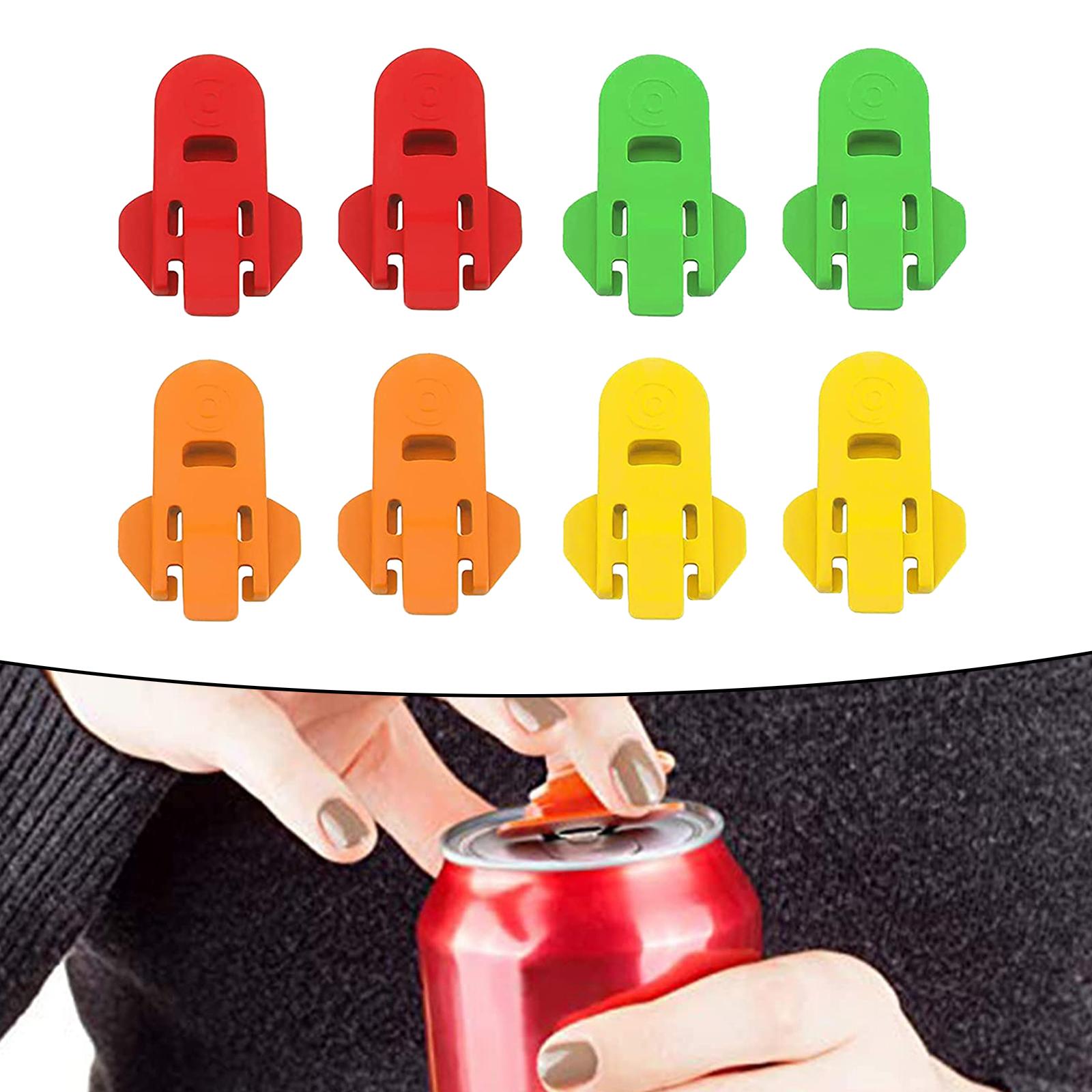 8Pcs Beverage Can Opener Beverage Can Protector for Kitchen Cookouts Home