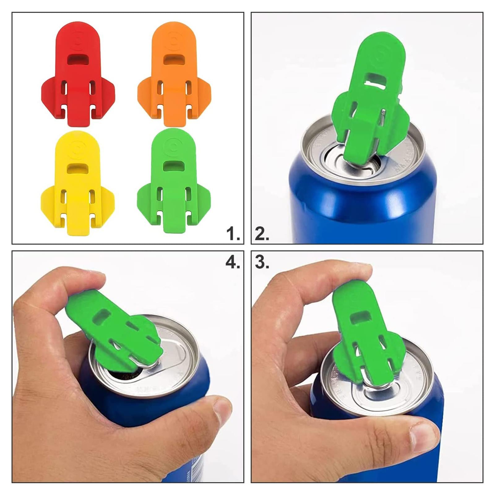 8Pcs Beverage Can Opener Beverage Can Protector for Kitchen Cookouts Home