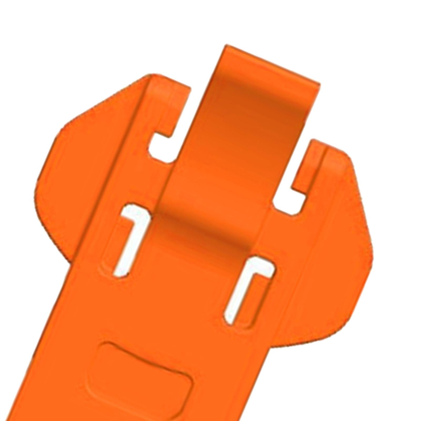 Portable Manual Beverage Can Opener for Cookouts Protect Cold Drinks Orange