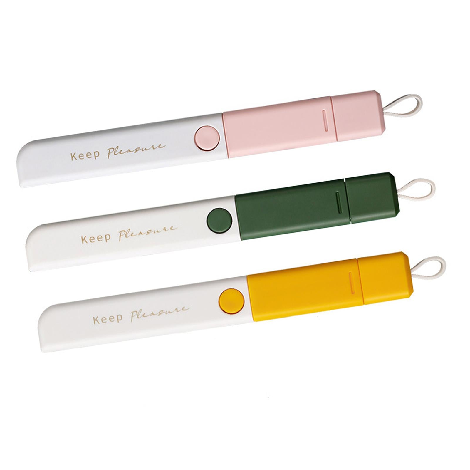 Double Sided Loose hair remover Brushes Foldable for Pet Hair Dust Lint Yellow