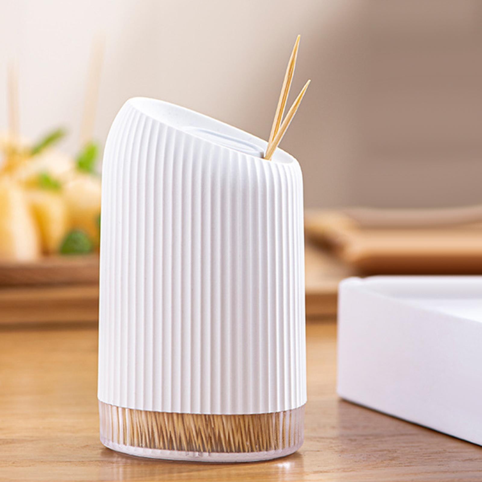 Portable Toothpick Holder Box Ornaments Stylish for Home Restaurant Kitchen