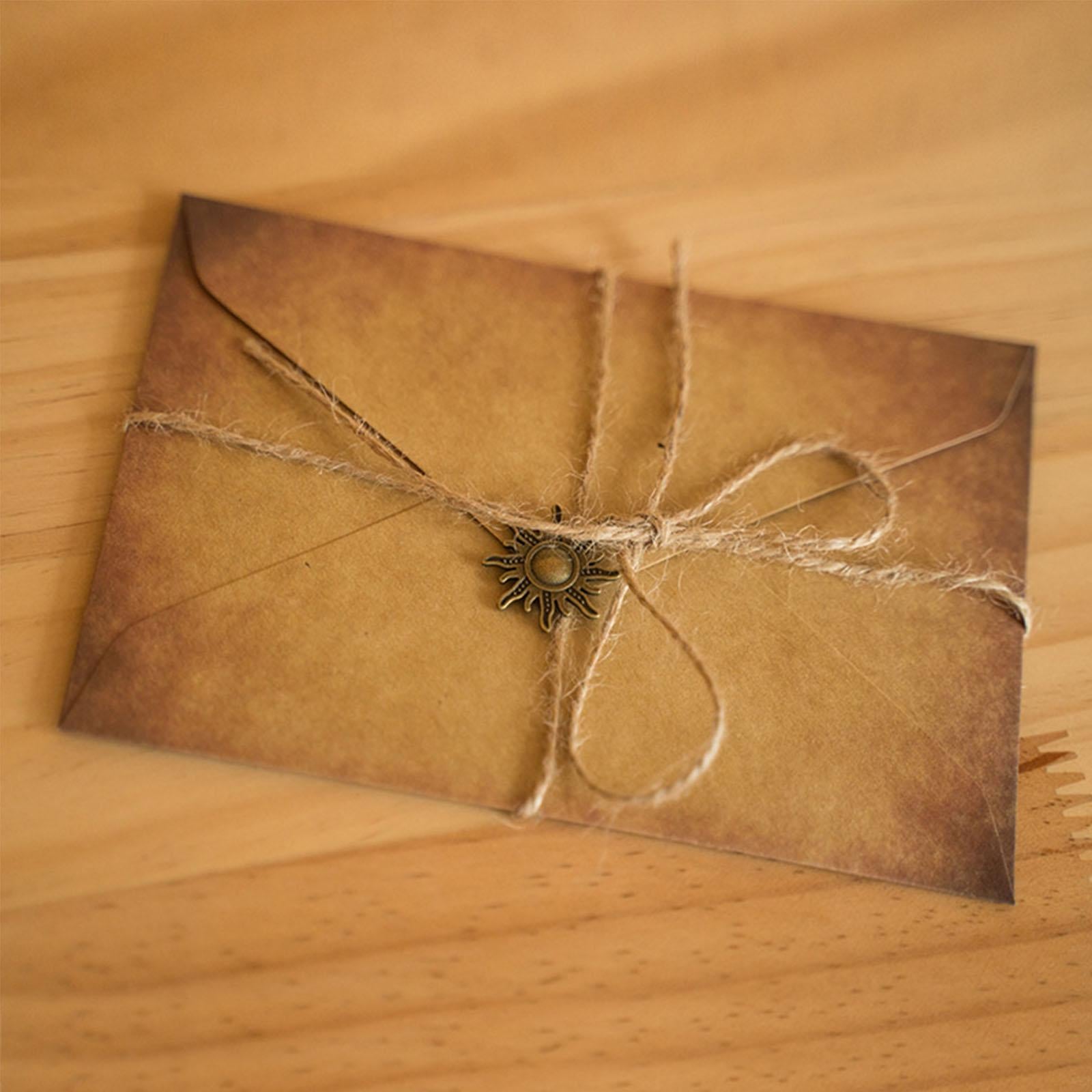 Letter Writing Paper and Envelopes Set and Charms for Craft Map Writing