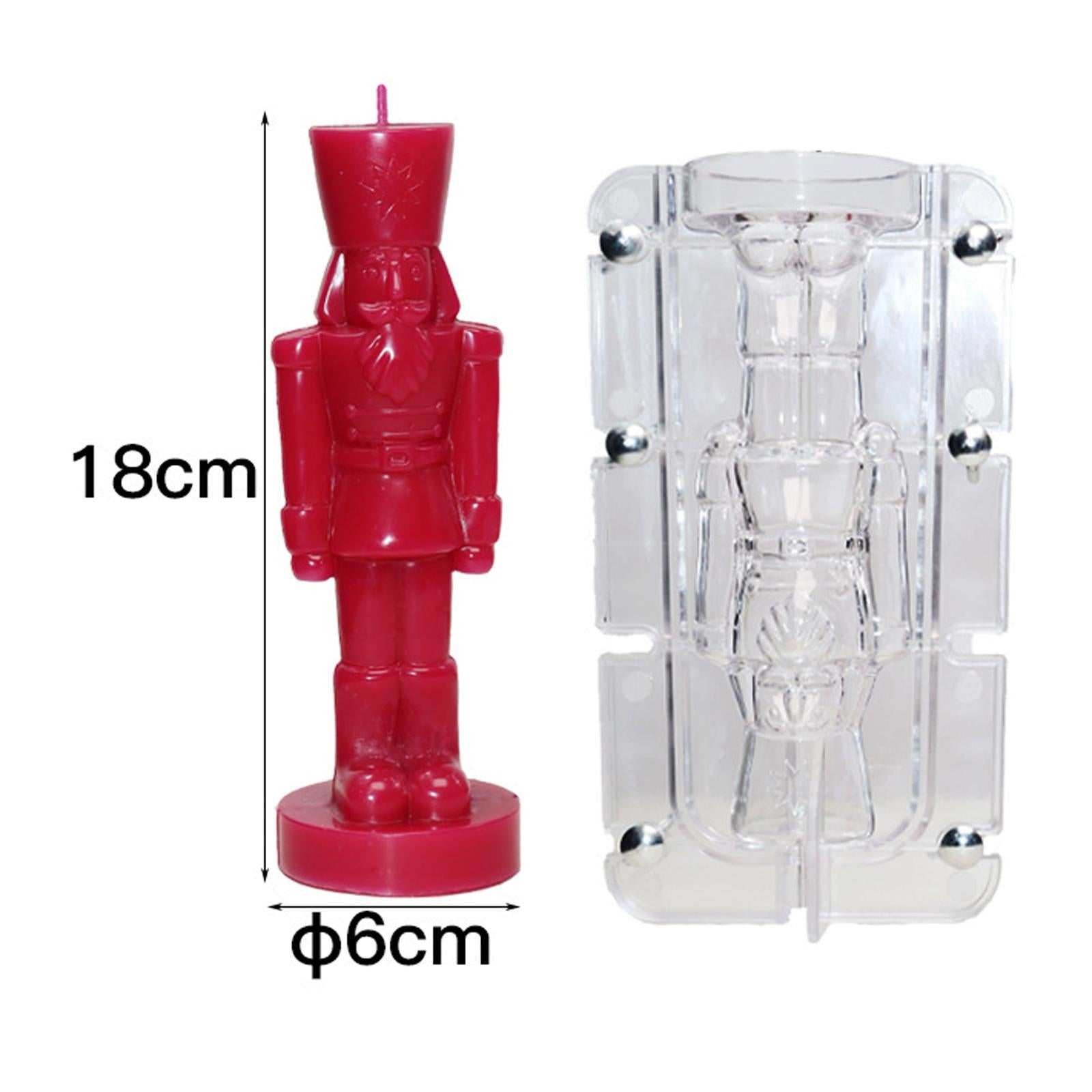 figure Candle Mold Wax Mould Reusable for DIY Crafts Wax Candles Making