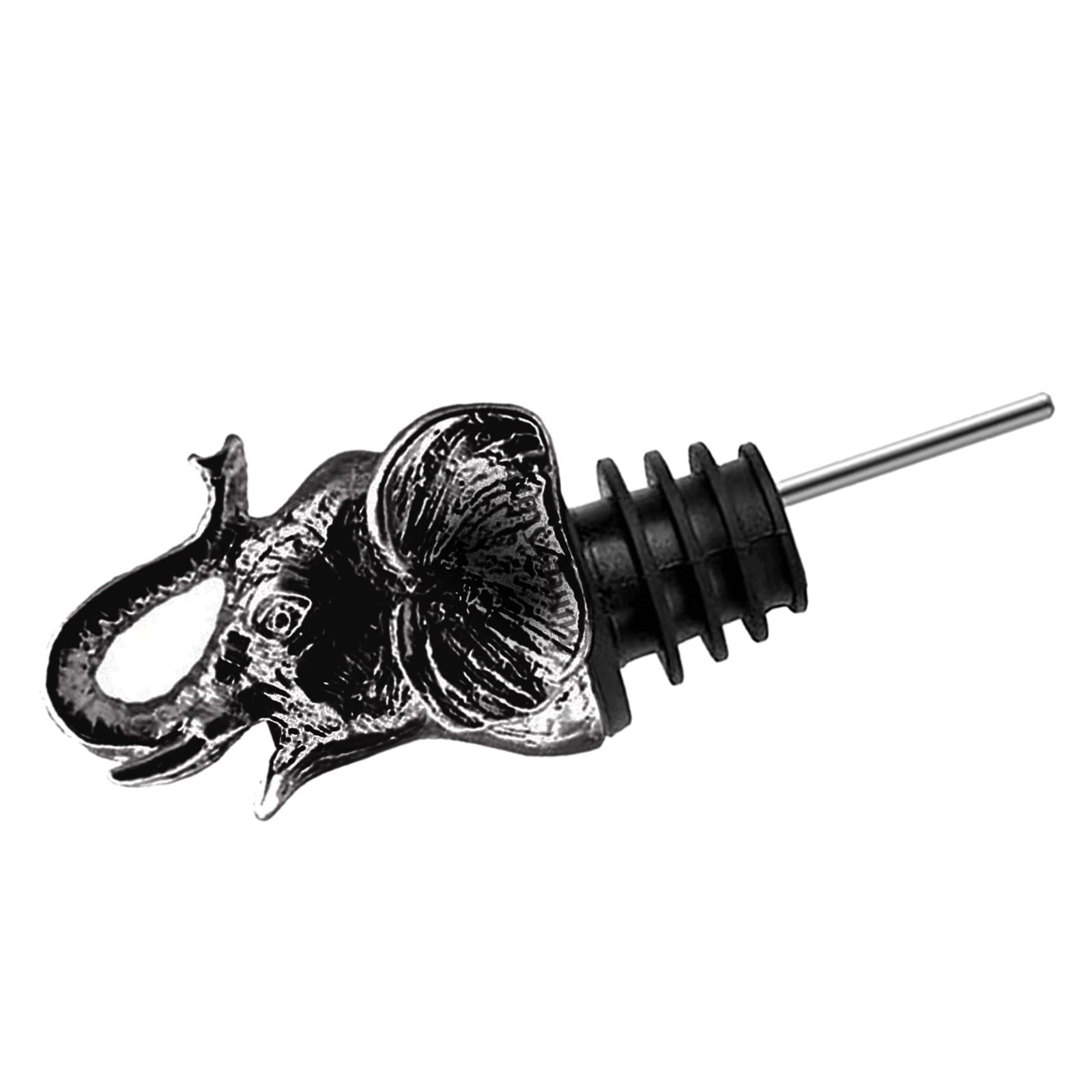 Stainless Steel Wine Pourer Wine Pourer Spout Stopper for Party Elephant