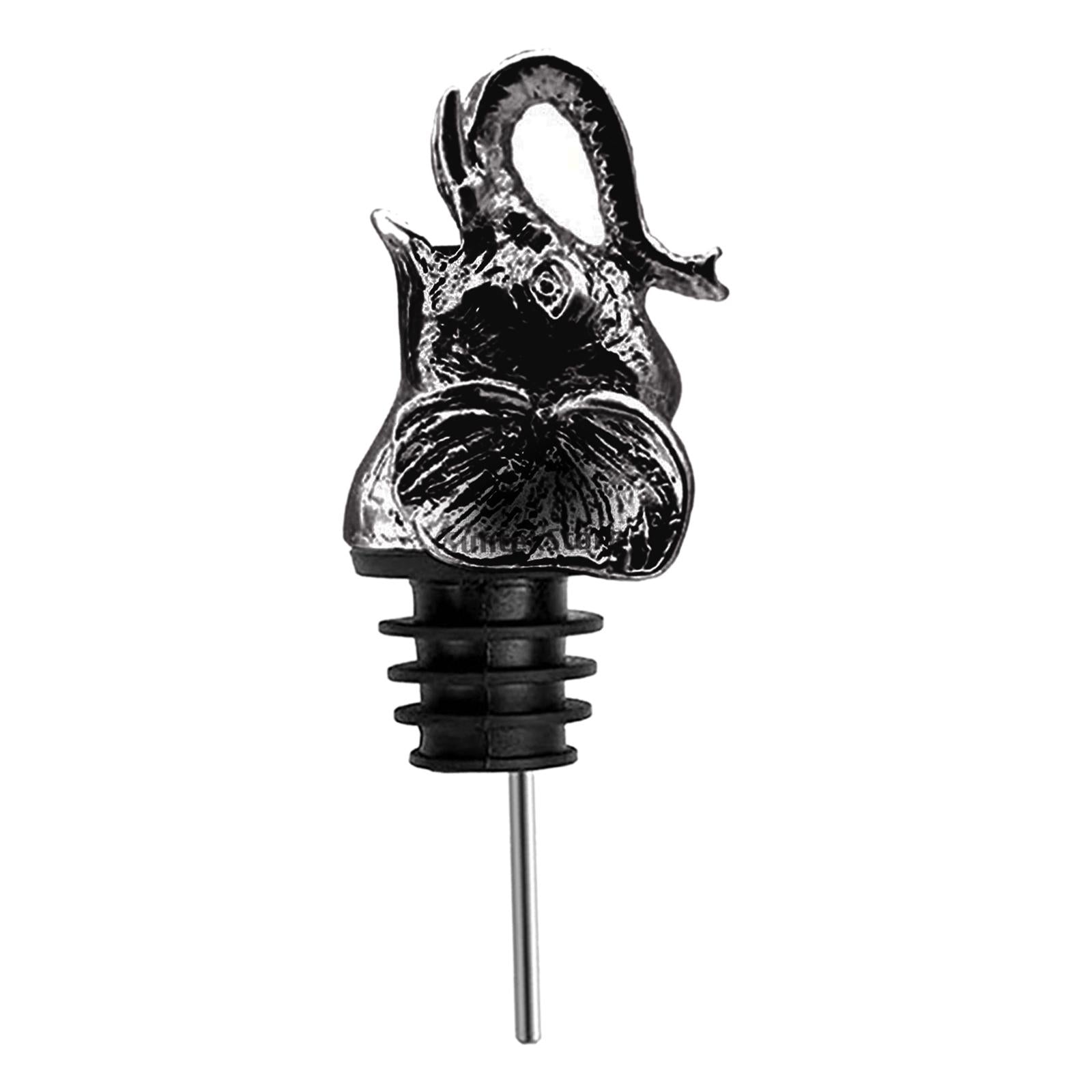 Stainless Steel Wine Pourer Wine Pourer Spout Stopper for Party Elephant