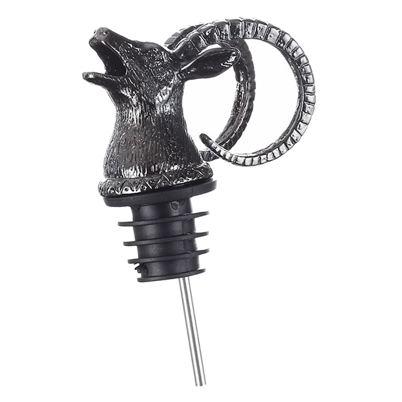 Stainless Steel Wine Pourer Wine Pourer Spout Stopper for Party Sheep