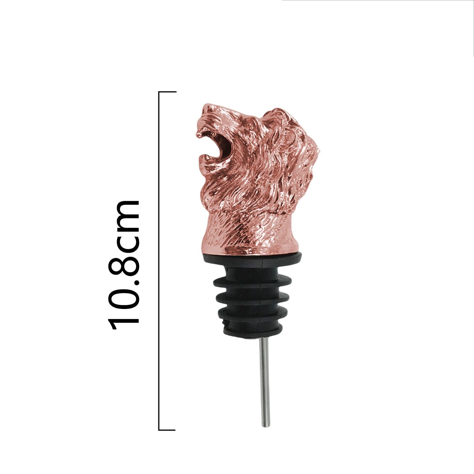 Wine Aerator Pourer Liquor Pourer Wine Stopper Wine Pourer for Club Bar Home Lion