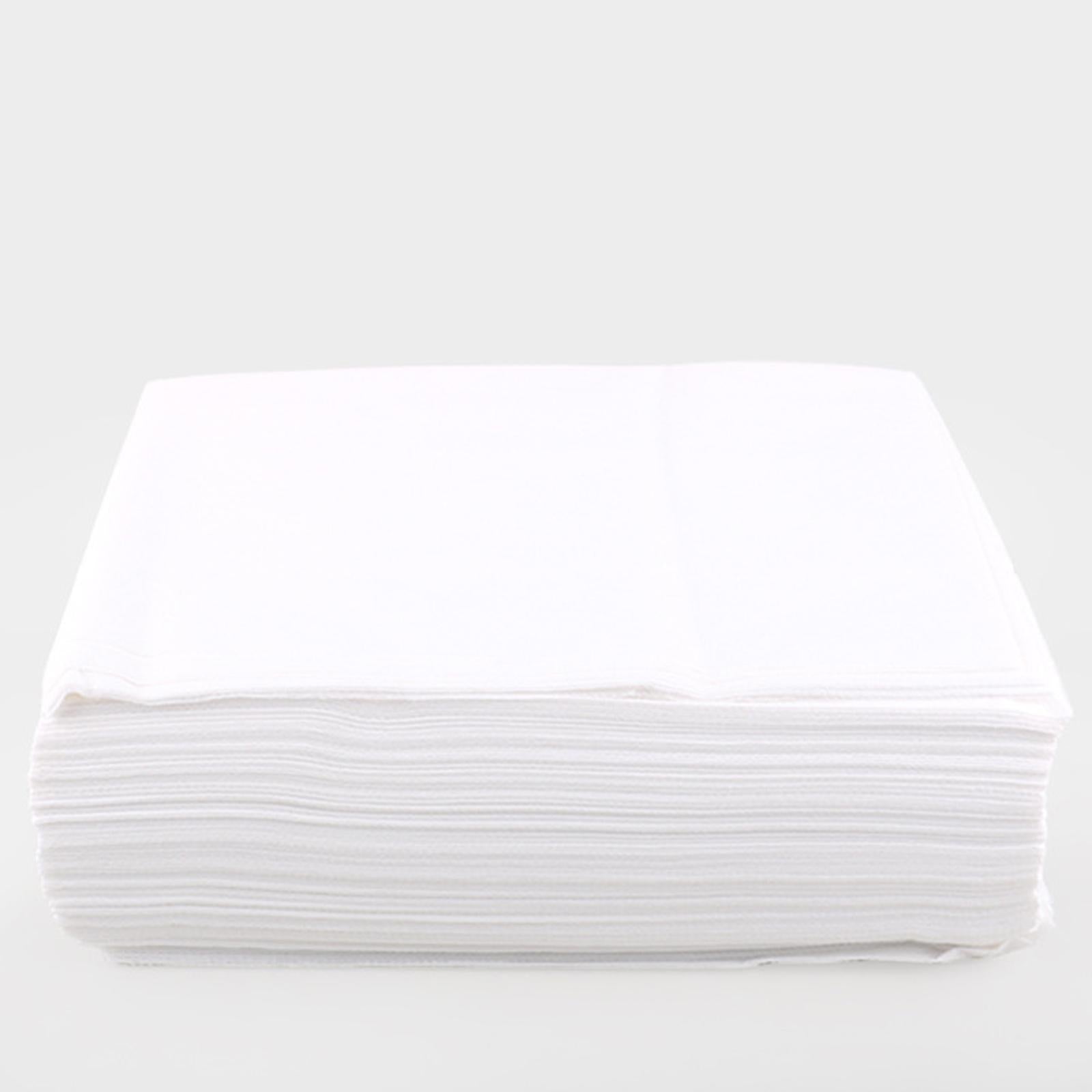 SPA Bed Sheets Non Woven Fabric Breathable Waterproof for Salon Clubs Hotel Pink 50pcs