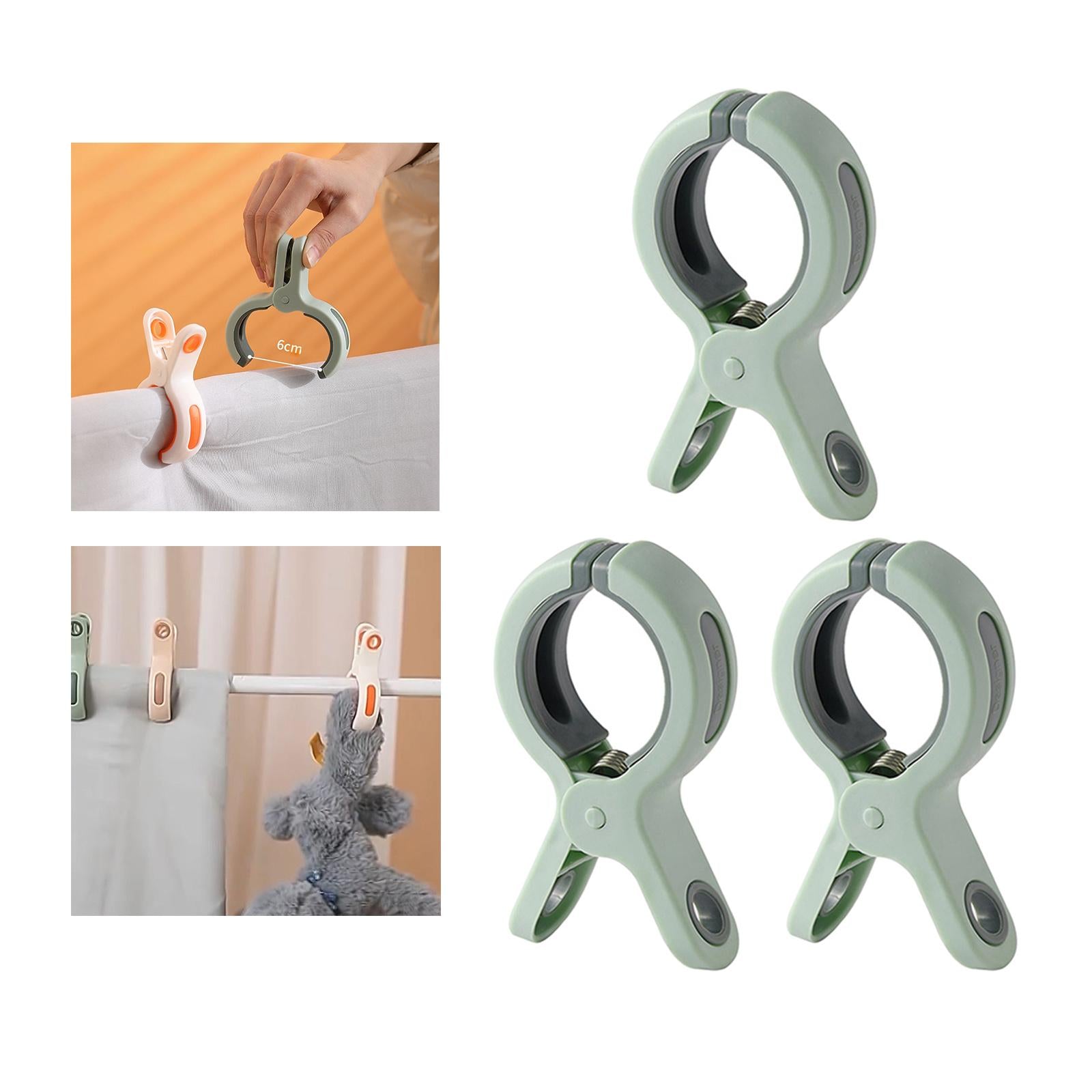 Beach Towel Clips Hanging Clip Clamps for Beach Chair Pool Chair Green