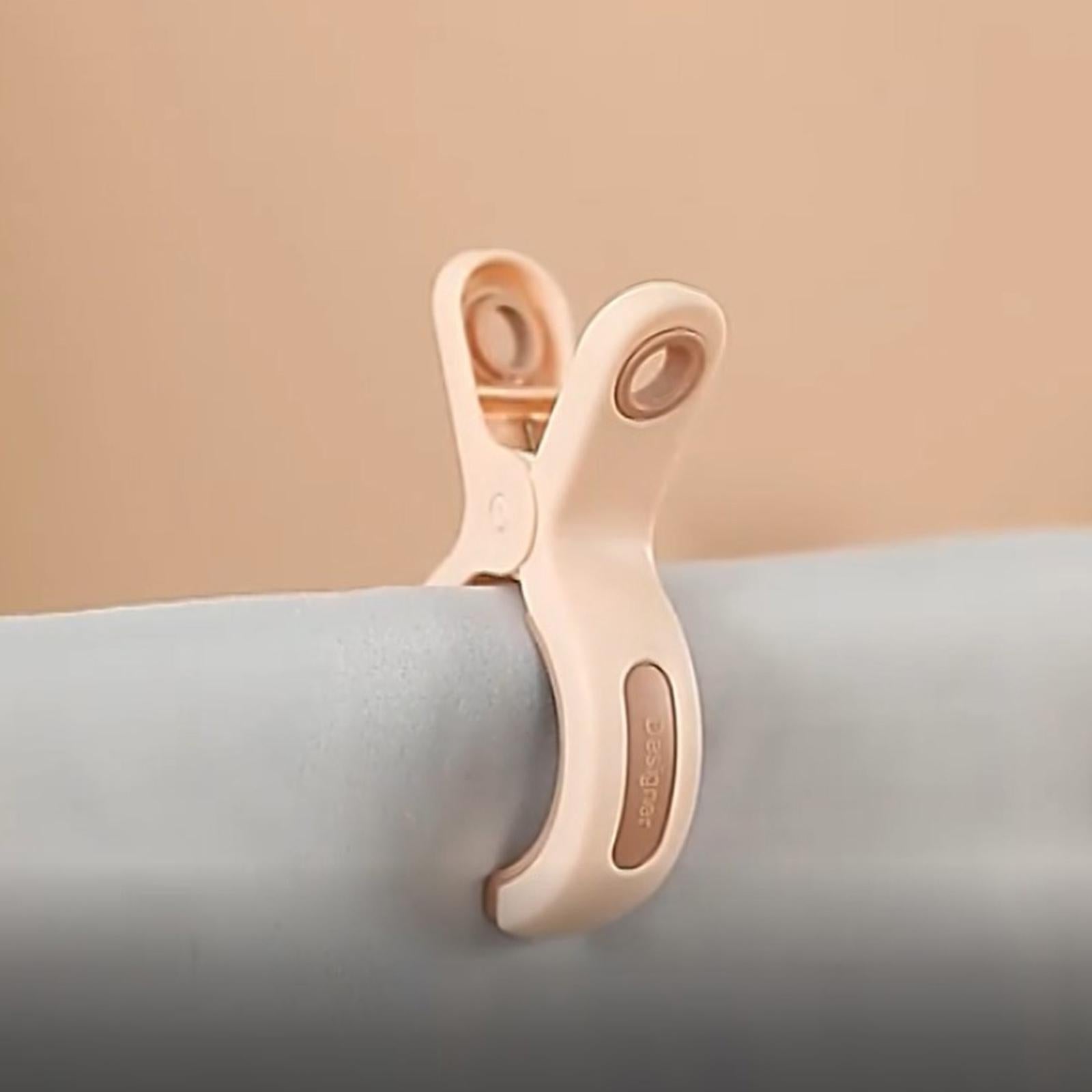 Beach Towel Clips Hanging Clip Clamps for Beach Chair Pool Chair Pink