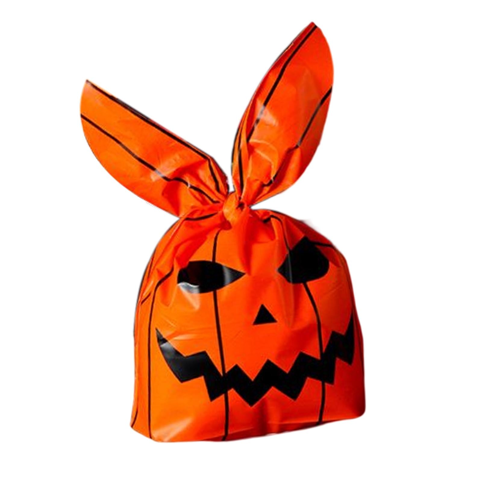 Halloween Candy Bags Party Favor Gift Bags for Celebration Halloween Party Orange A 17cmx10cm