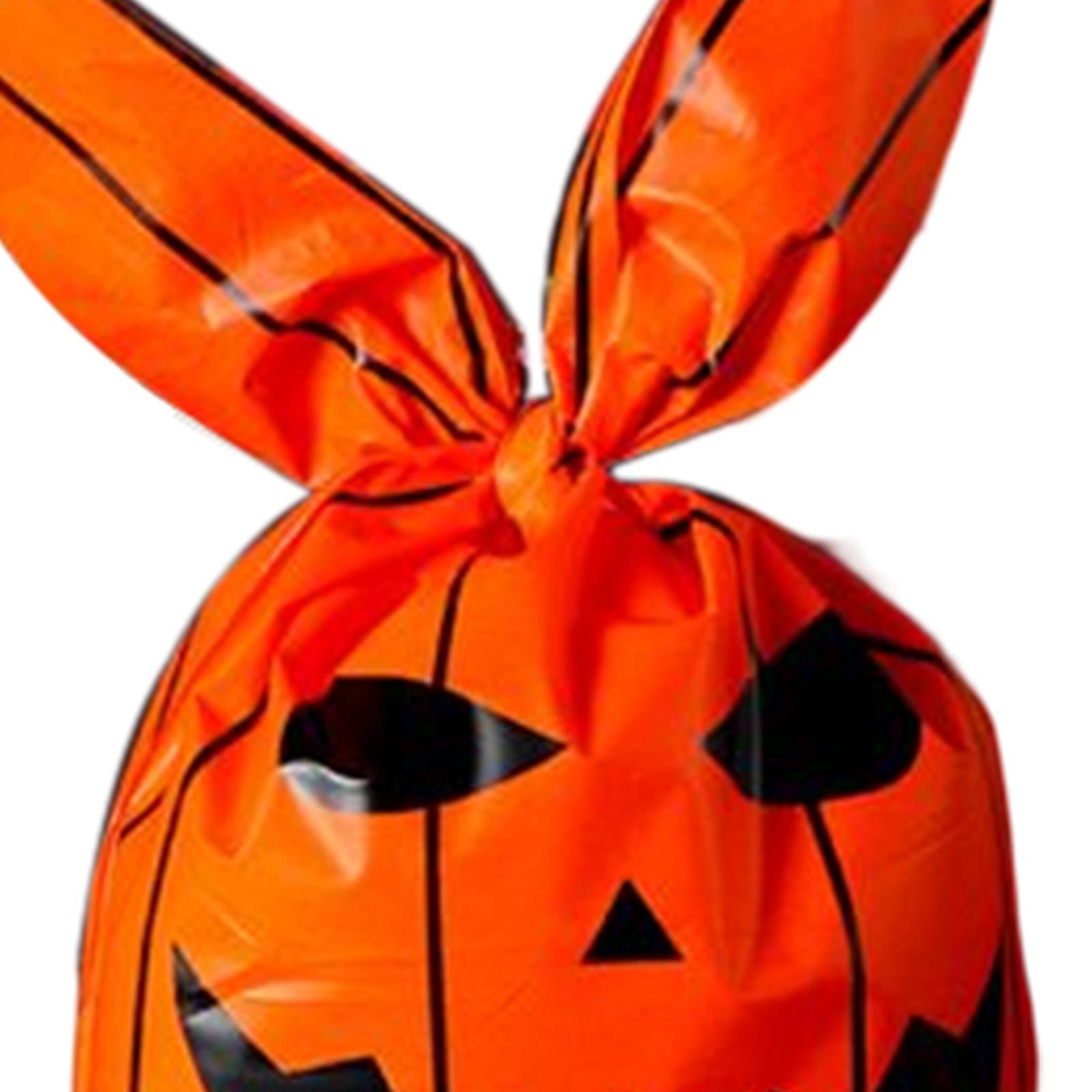Halloween Candy Bags Party Favor Gift Bags for Celebration Halloween Party Orange A 23cmx14cm