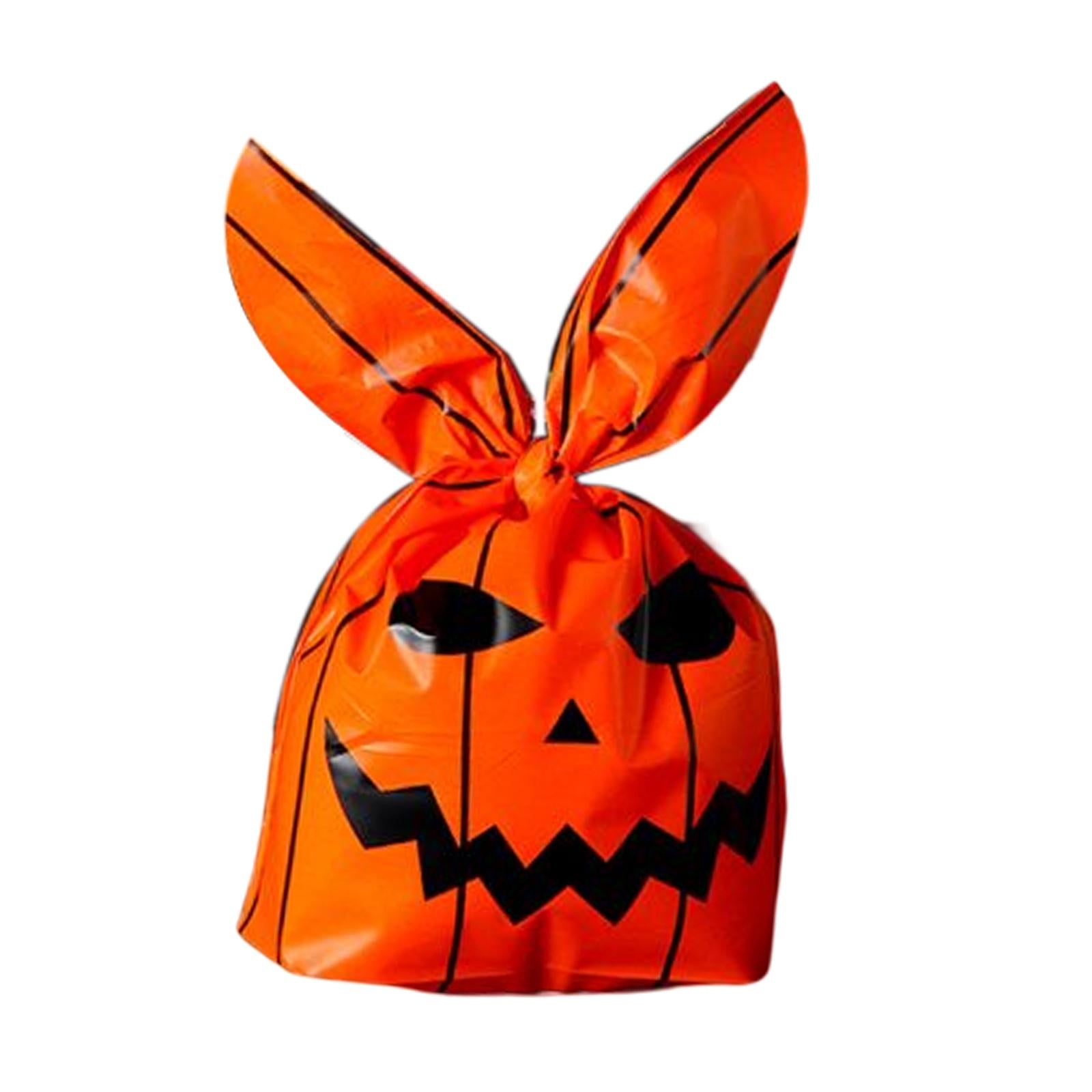 Halloween Candy Bags Party Favor Gift Bags for Celebration Halloween Party Orange A 23cmx14cm