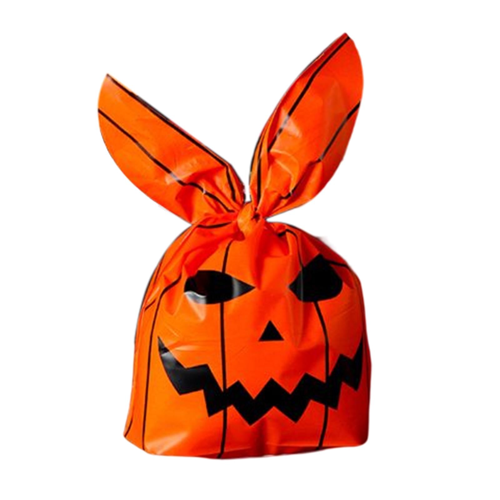 Halloween Candy Bags Party Favor Gift Bags for Celebration Halloween Party Orange A 23cmx14cm