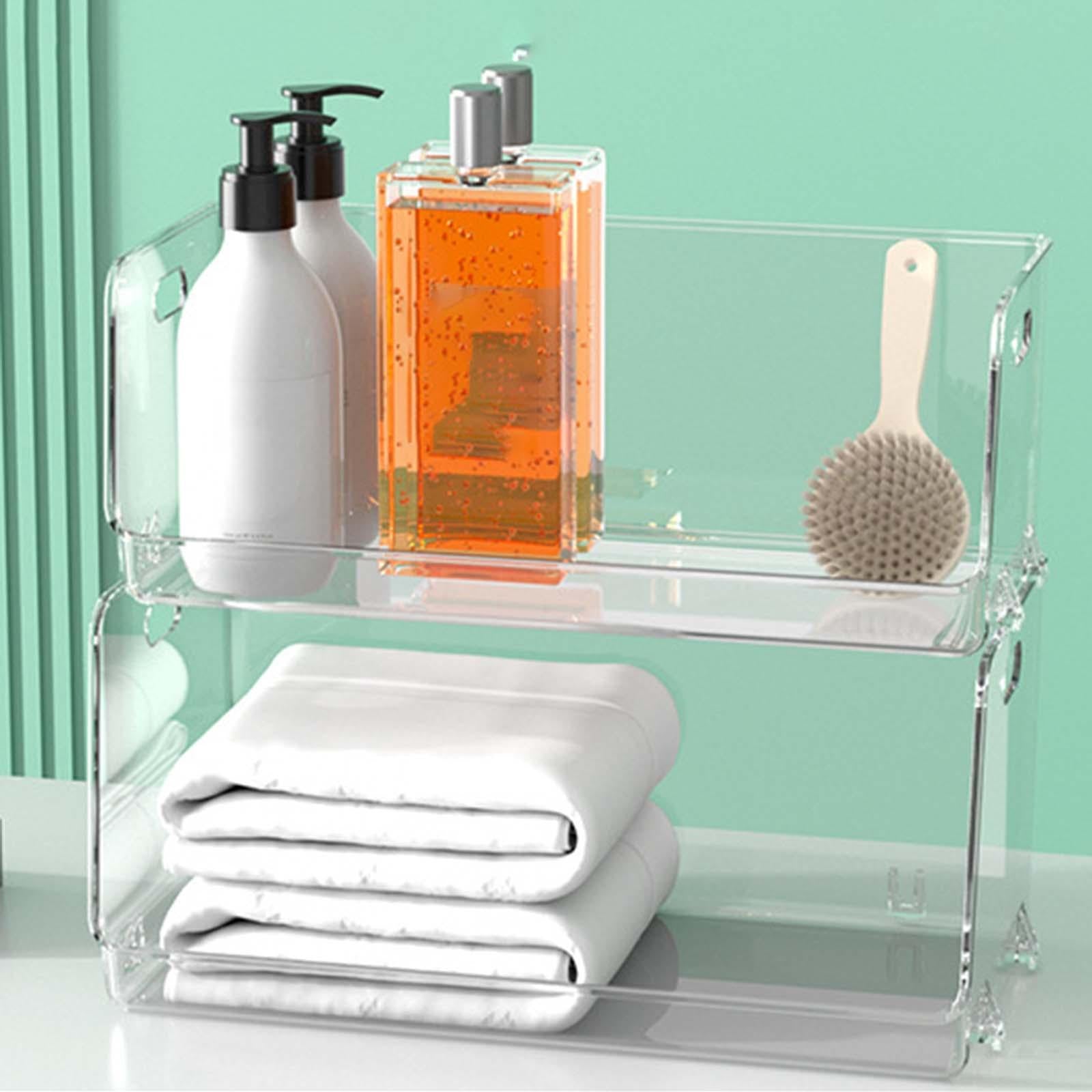 Multifunction Desk Makeup Holder with Handle for Concealers Palettes Vanity L