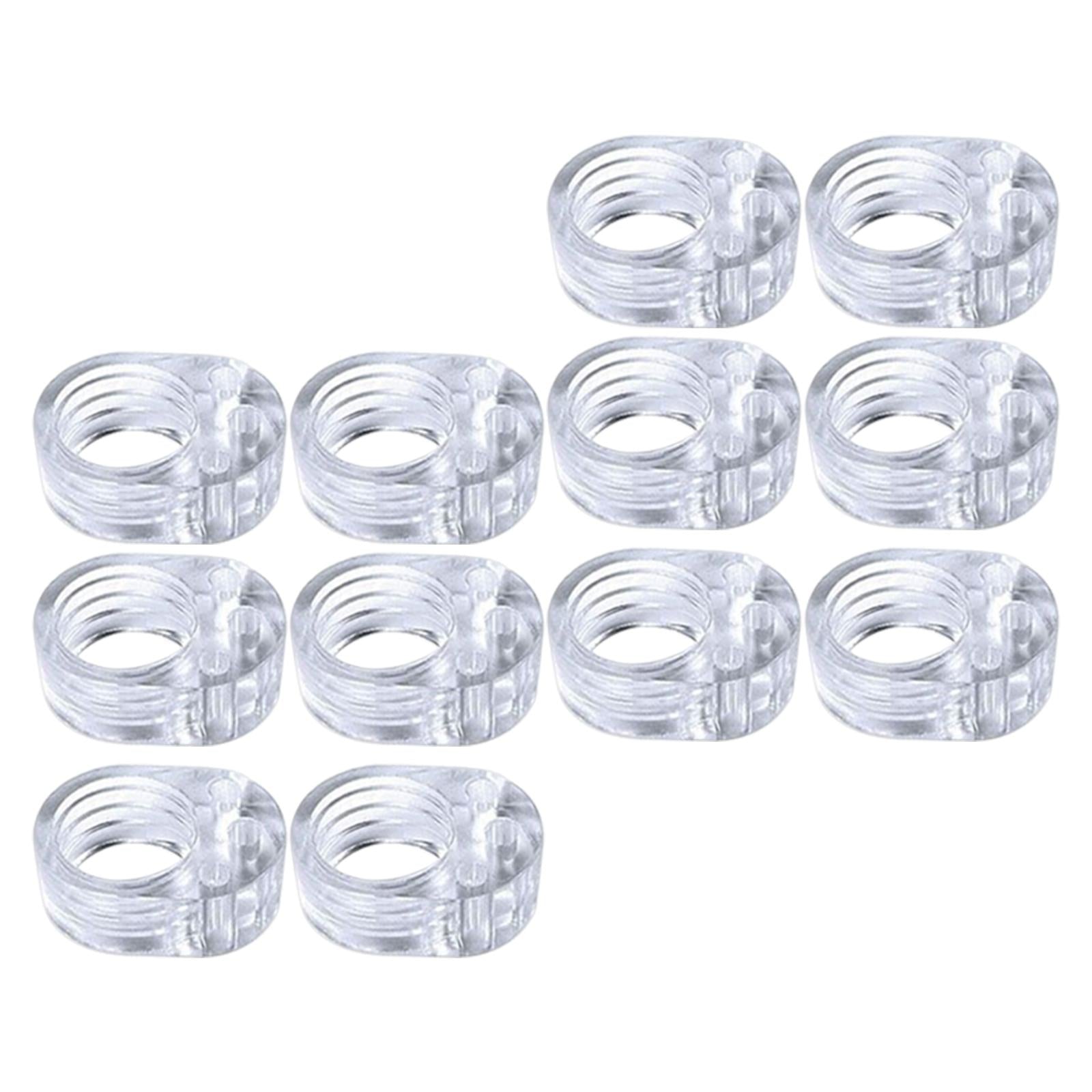 12x Door Handle Stopper Door Handle Buffer Windproof Door Handle for Home