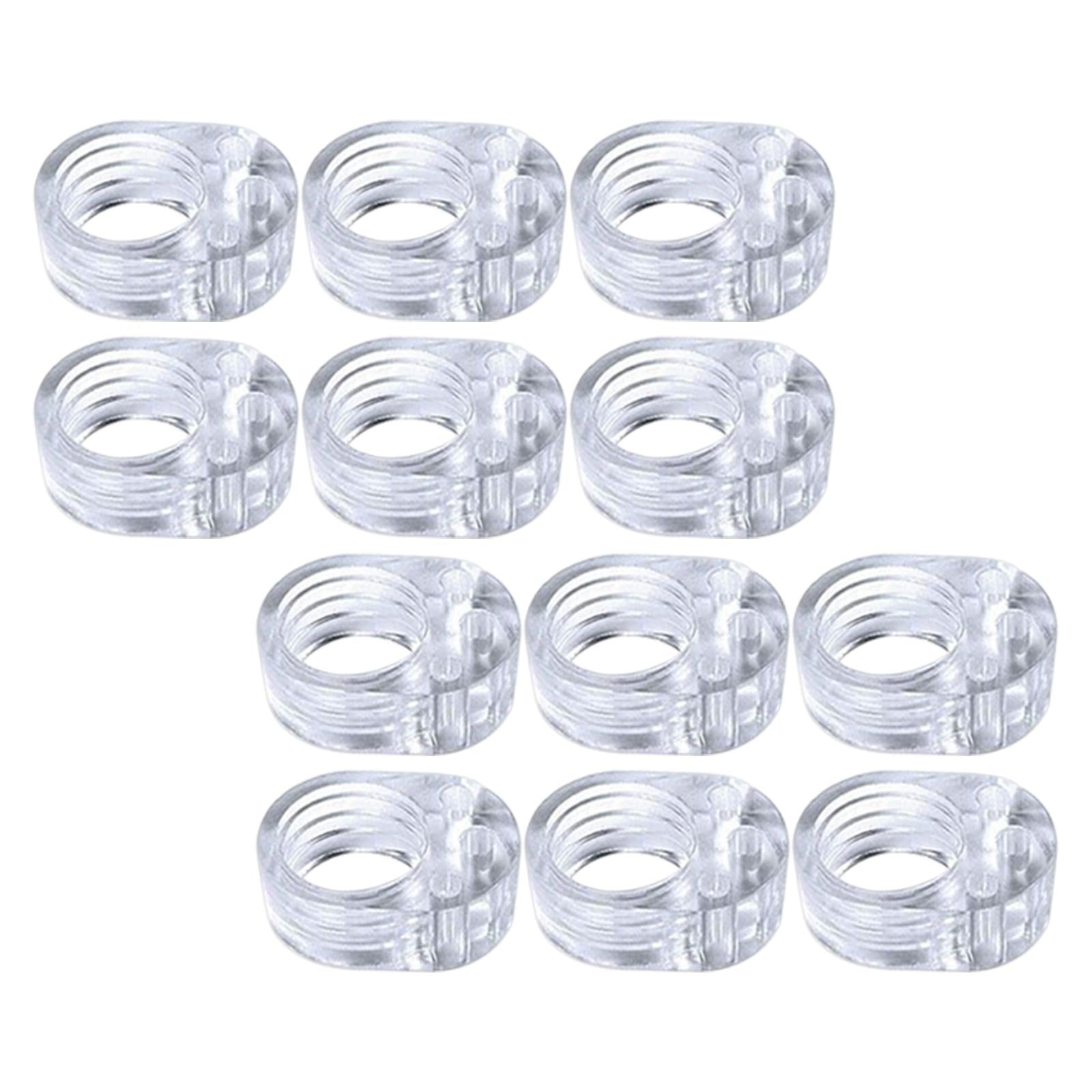 12x Door Handle Stopper Door Handle Buffer Windproof Door Handle for Home
