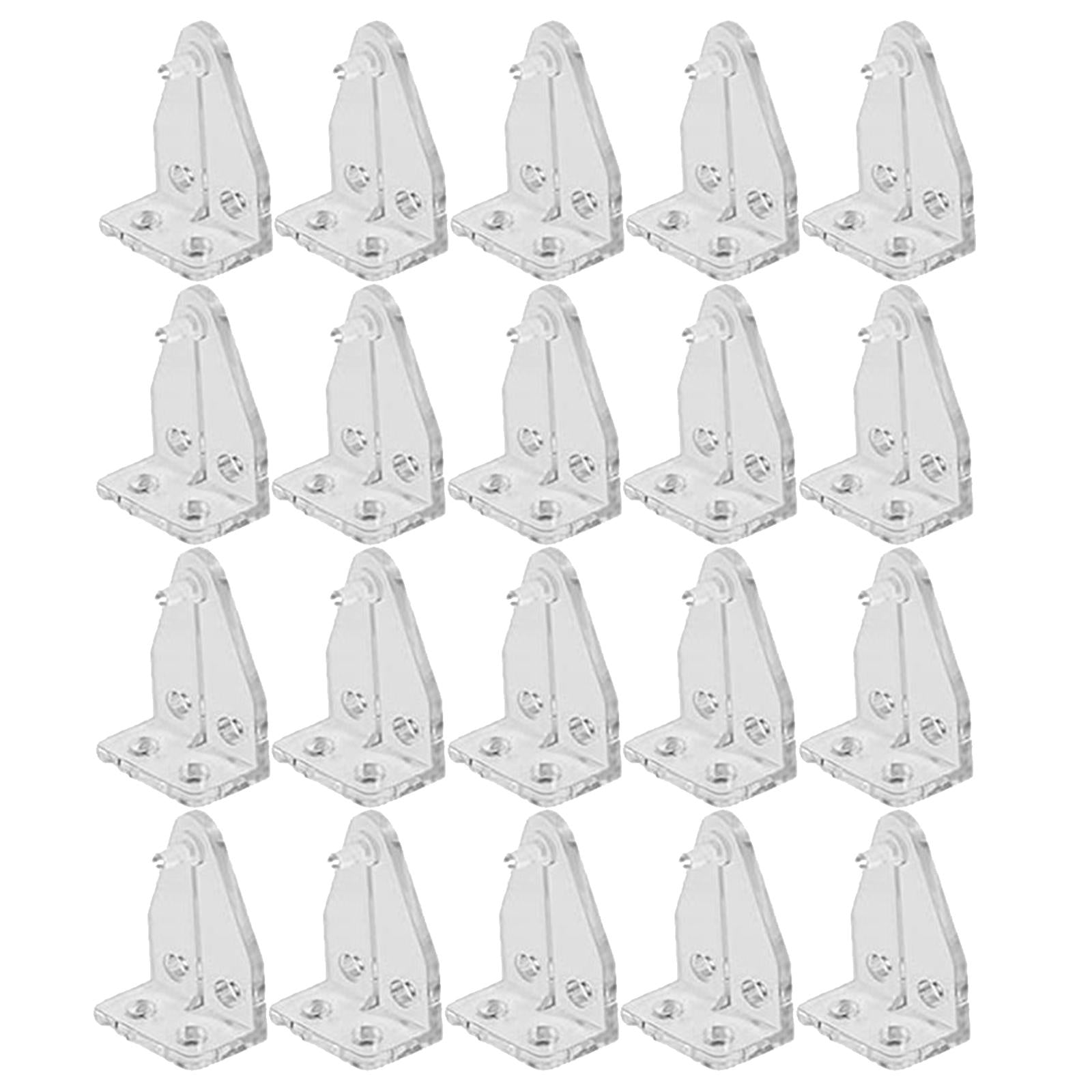 20Pcs Blinds Positioning Hooks Curtain Holder Fittings for Vertical Shutters