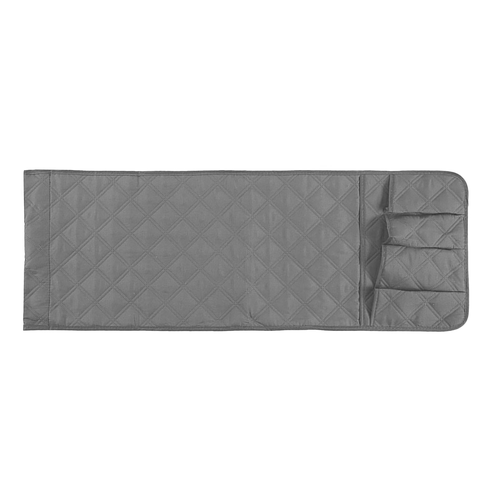 Non Slip Sofa Armrest Organizer Armchair Caddy for Couch Living Room Sofa Gray