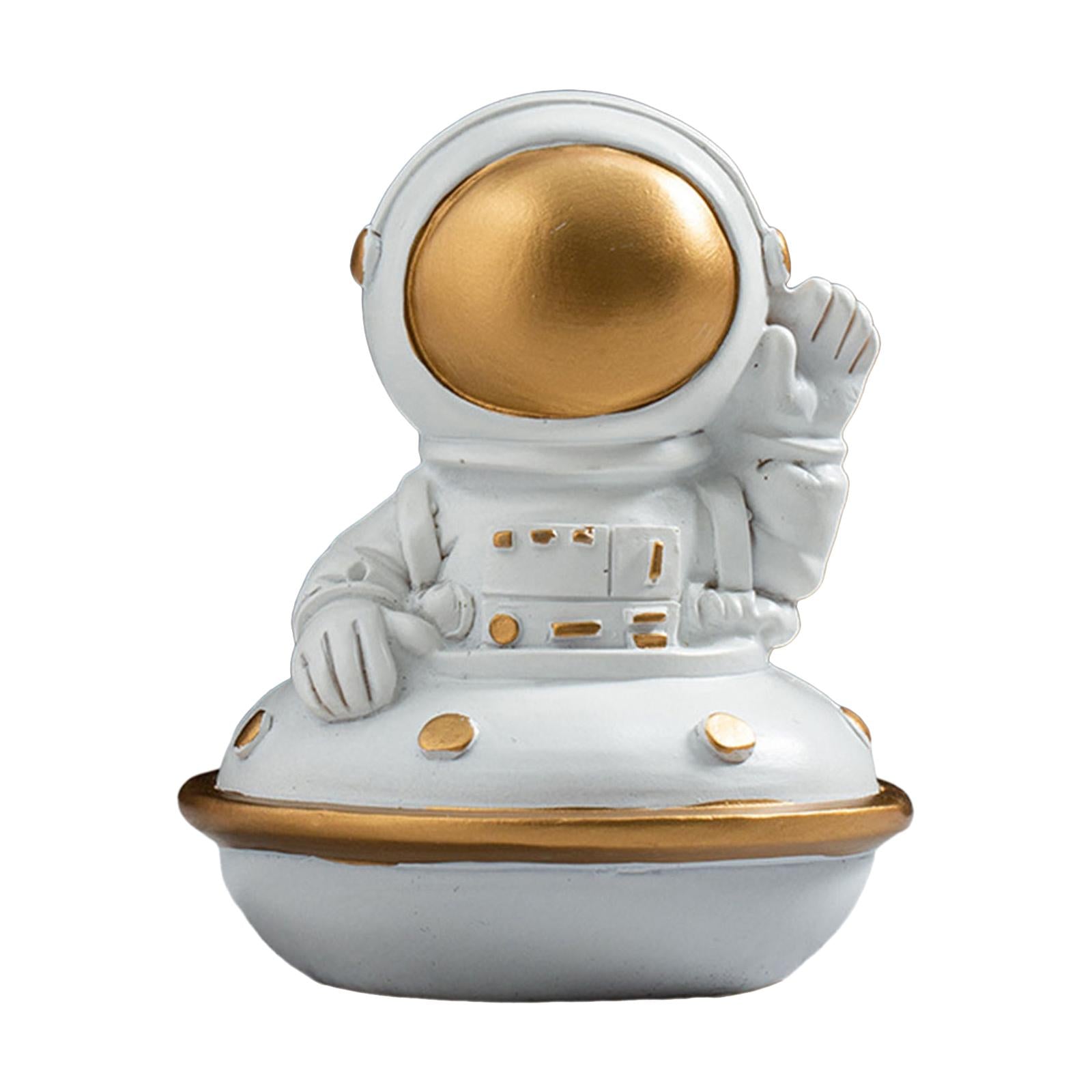Spaceman Figurine Educational Themed Art for Themed Party Decor Housewarming Sitting Airship