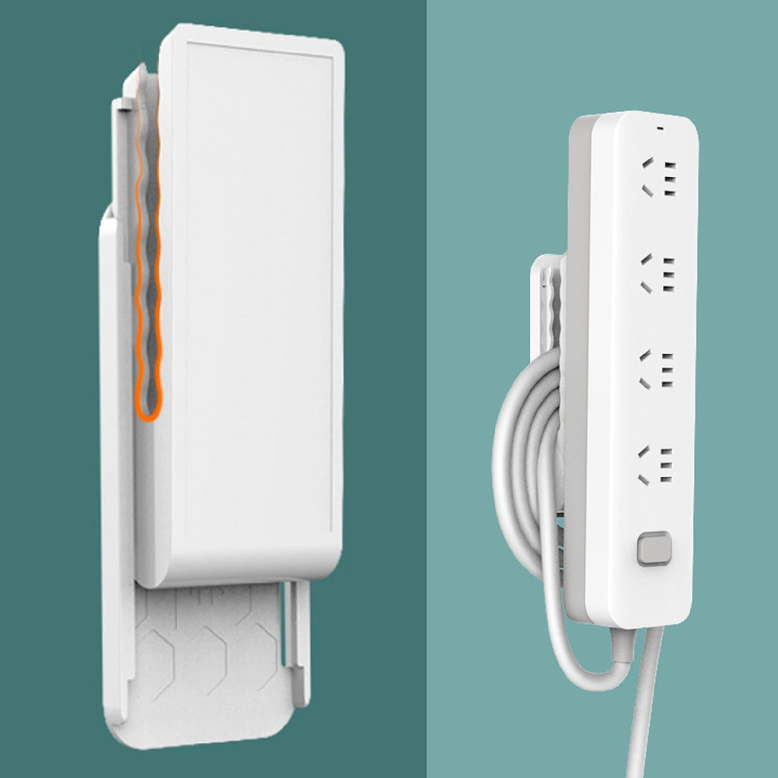 Socket Fixer Cable Management Organizer Self Adhesived office Household White