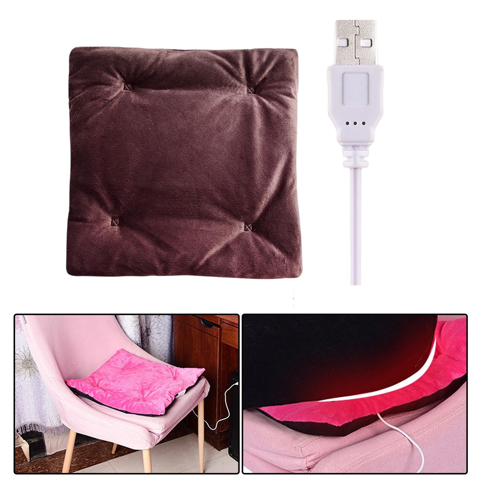 Electric Heating Pad Comfortable USB Warm for Car Bedroom  Coffee