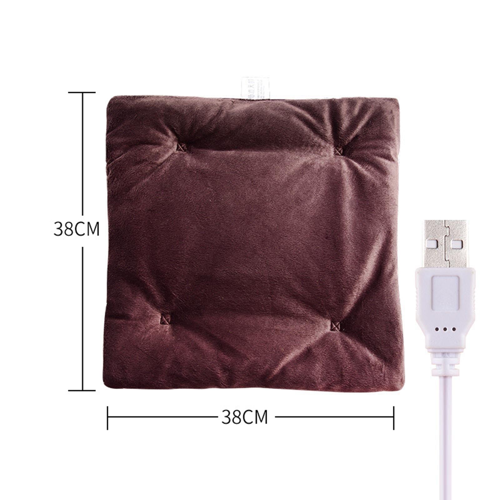 Electric Heating Pad Comfortable USB Warm for Car Bedroom  Coffee
