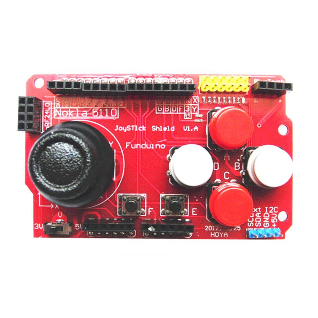 Joystick Shield V2 Expansion Board Game Controller Module for Arduino ...
