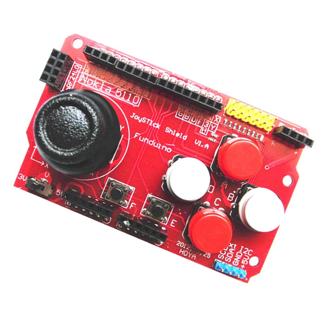 Joystick Shield V2 Expansion Board Game Controller Module for Arduino