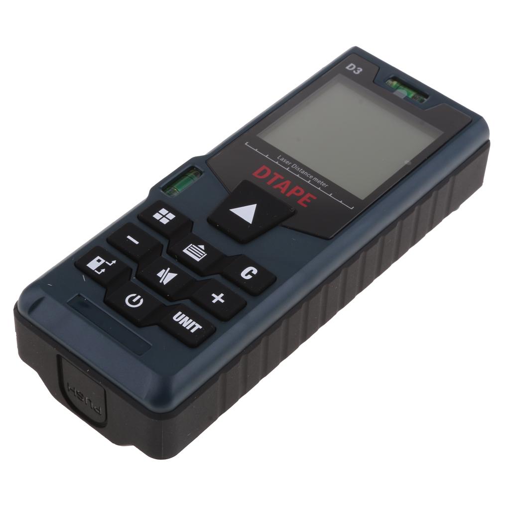 DTAPE Digital Hand-held Laser Distance Meter Range Finder Diastimeter D3 50M